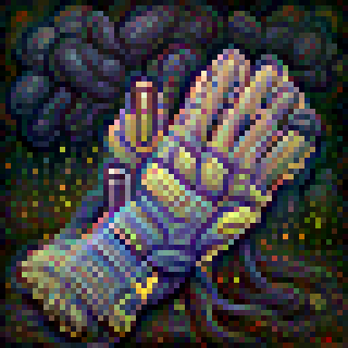 'Apocalypse Root' Heavy Gloves of Brilliance