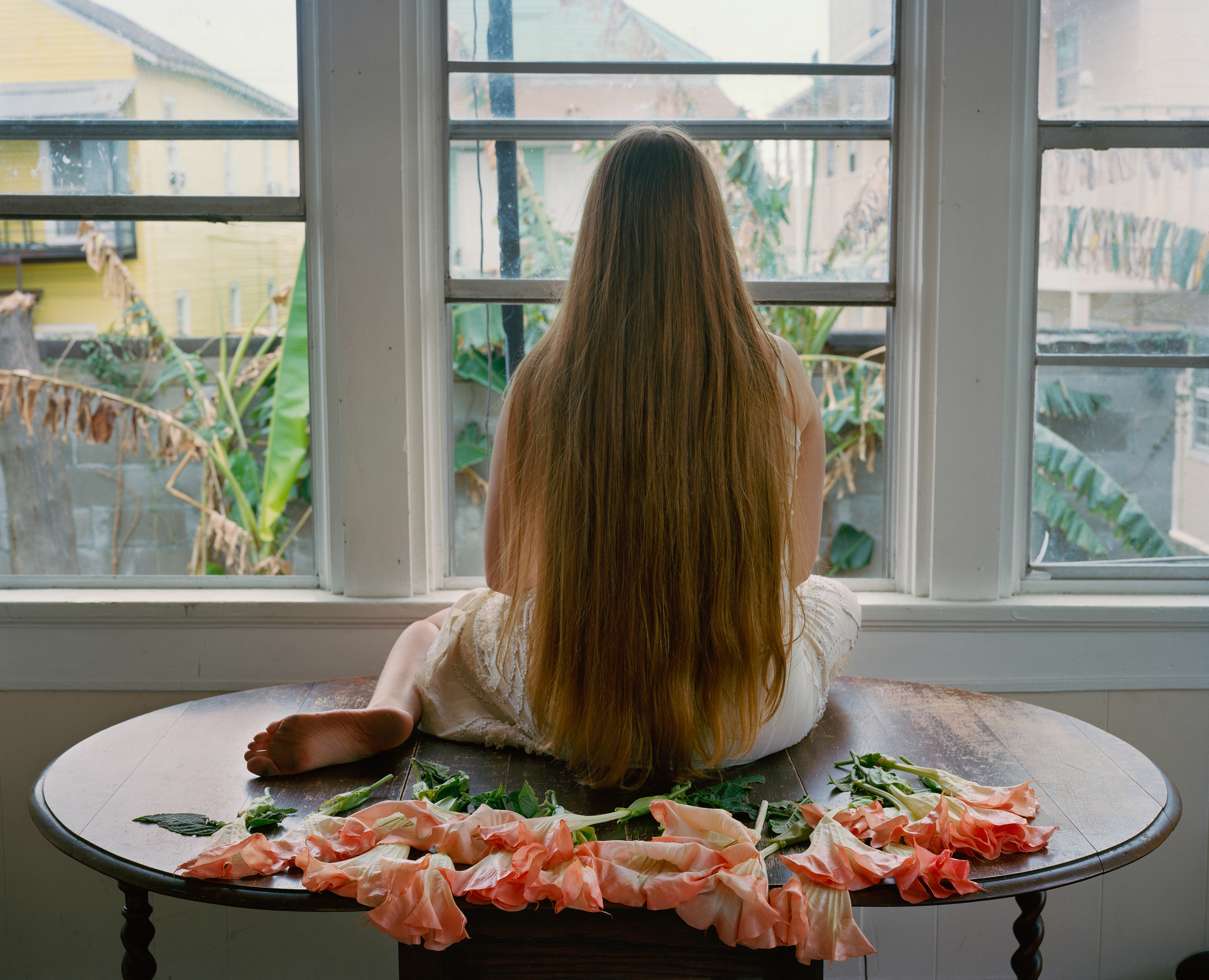 Talisman - Self Portrait with Angels Trumpets