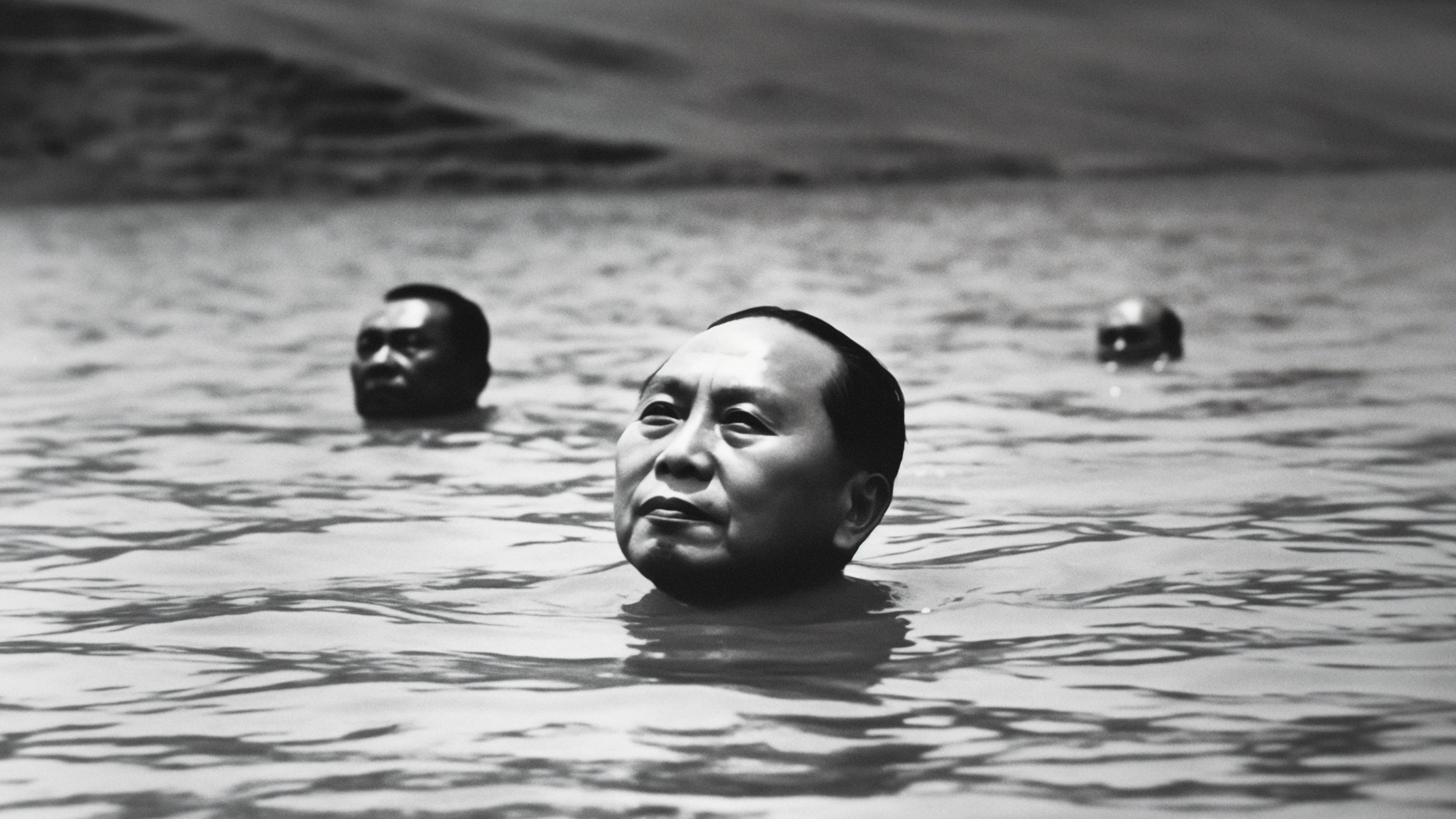 Chairman Mao Swims In The Yangtze, 1966