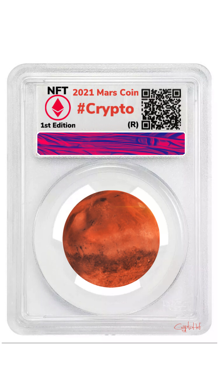 2021 Mars Coin (R) Mint Mark