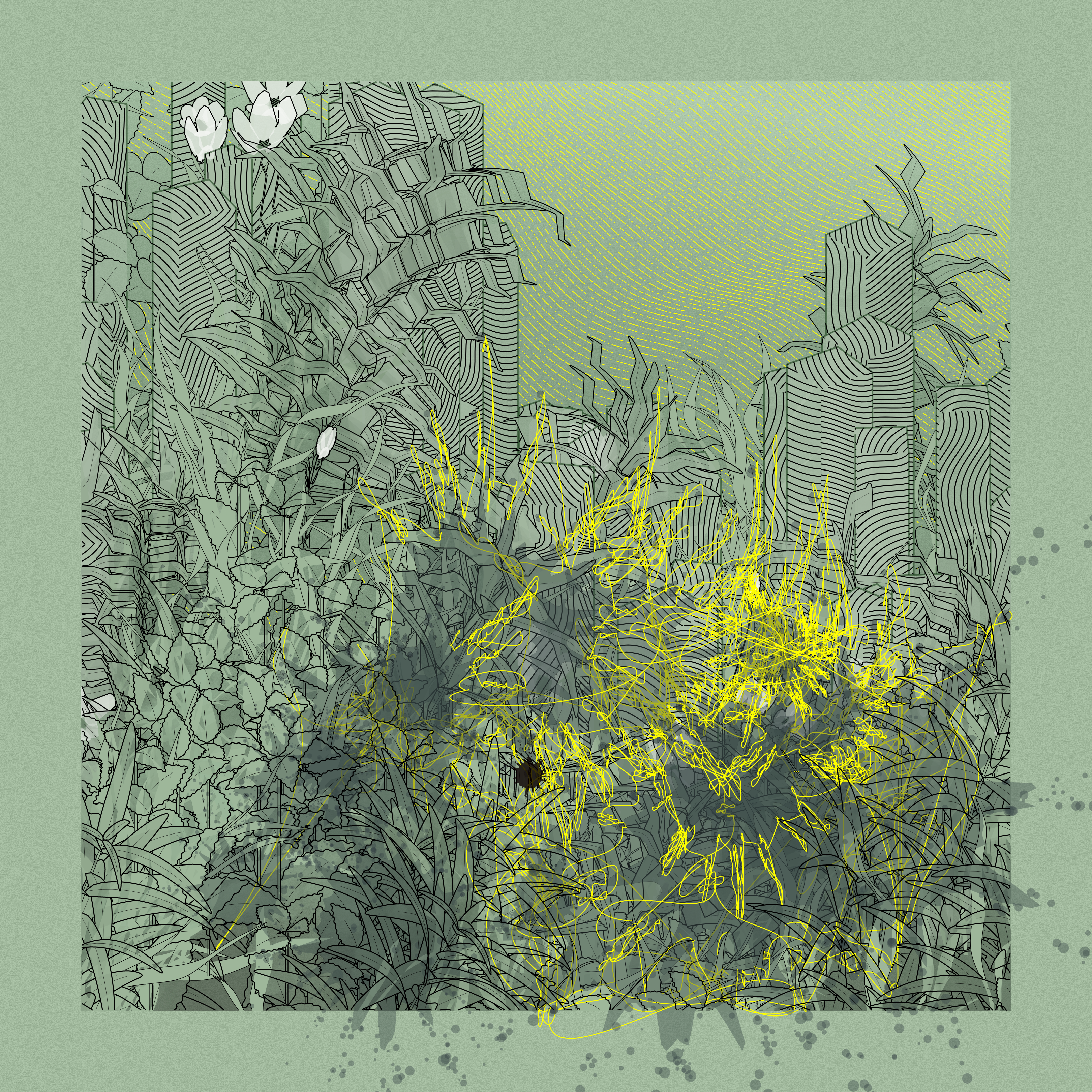 Landscape with Carbon Capture #4757