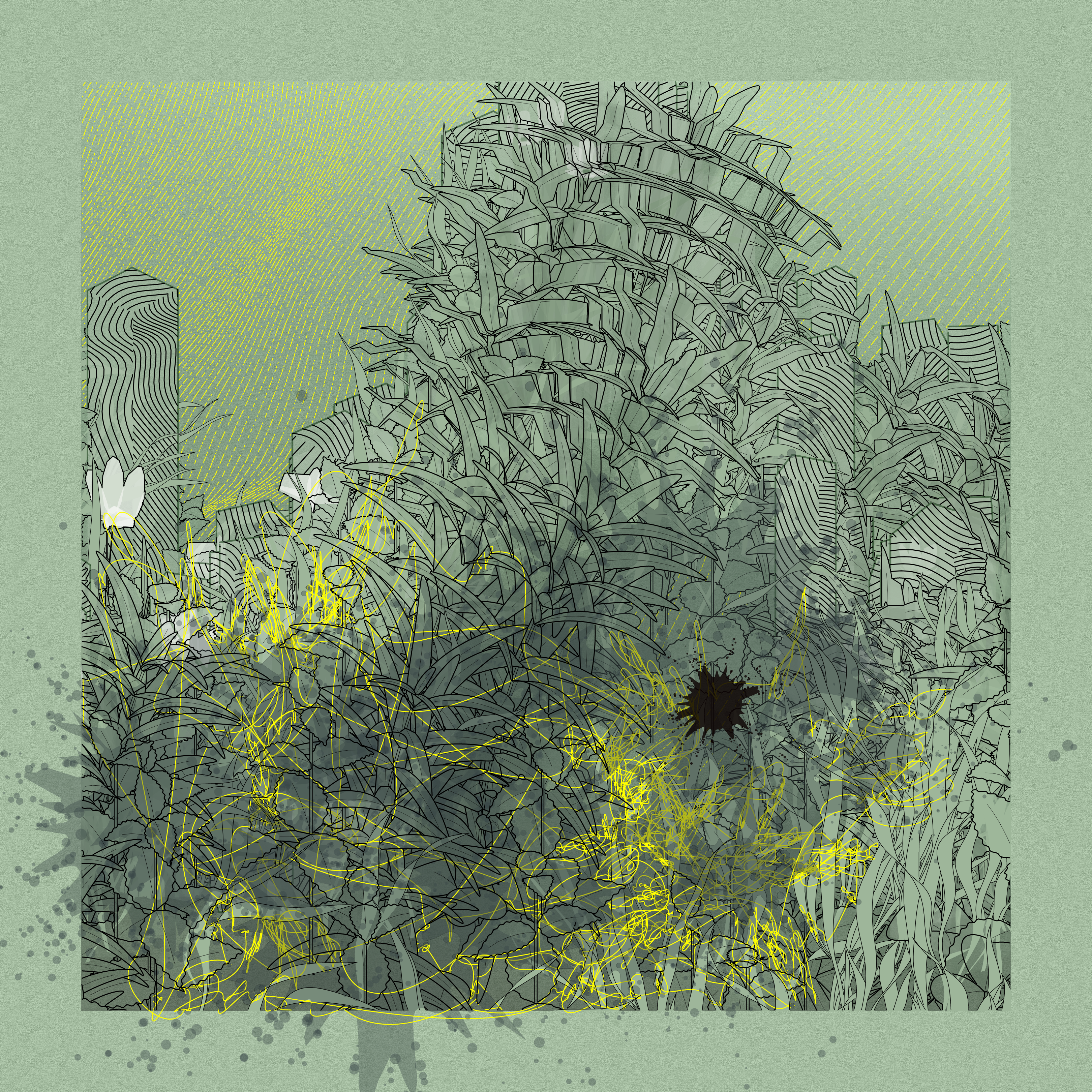 Landscape with Carbon Capture #5509