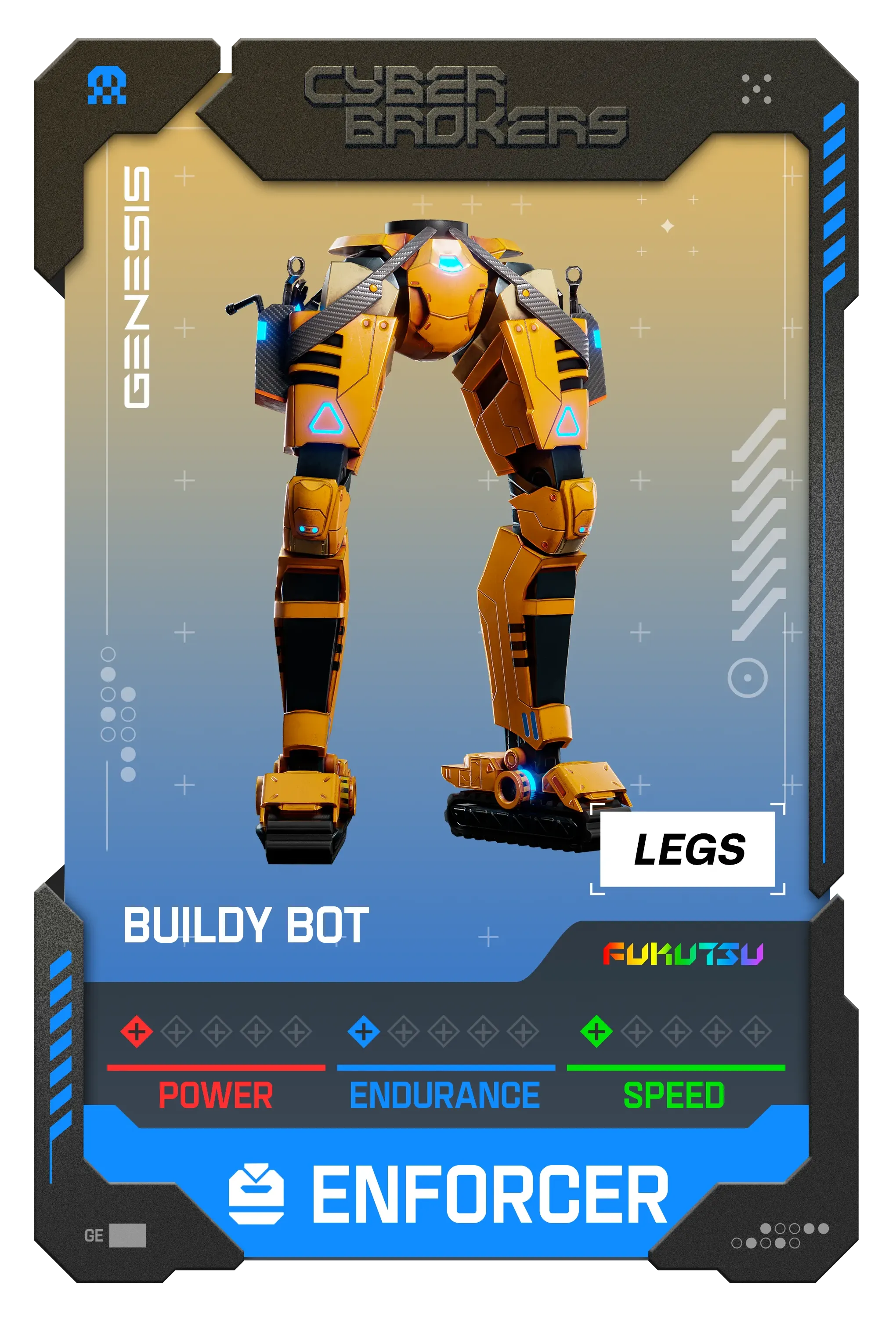 Buildy Bot Enforcer Legs 