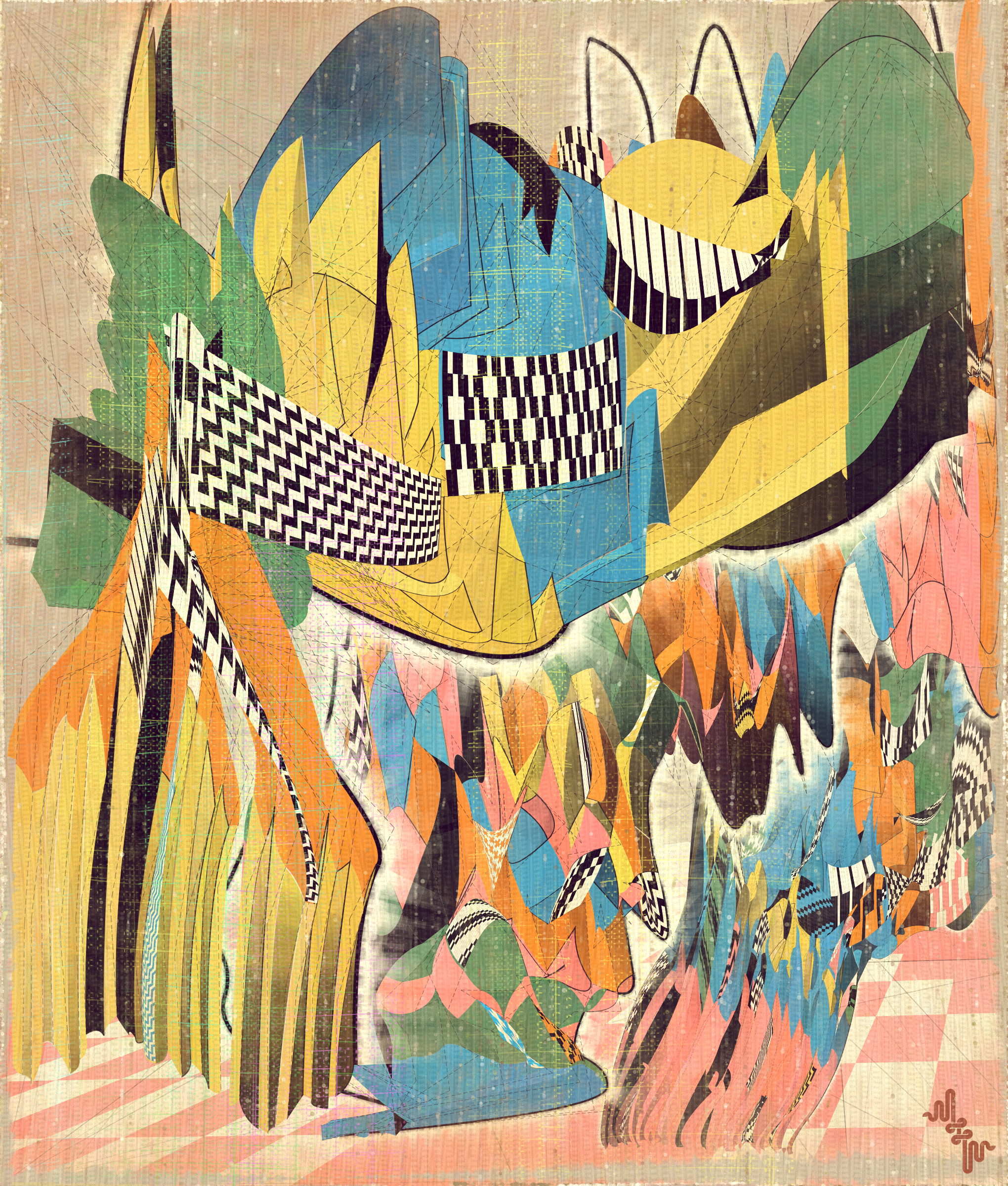 Amplitudes of Canvas #405