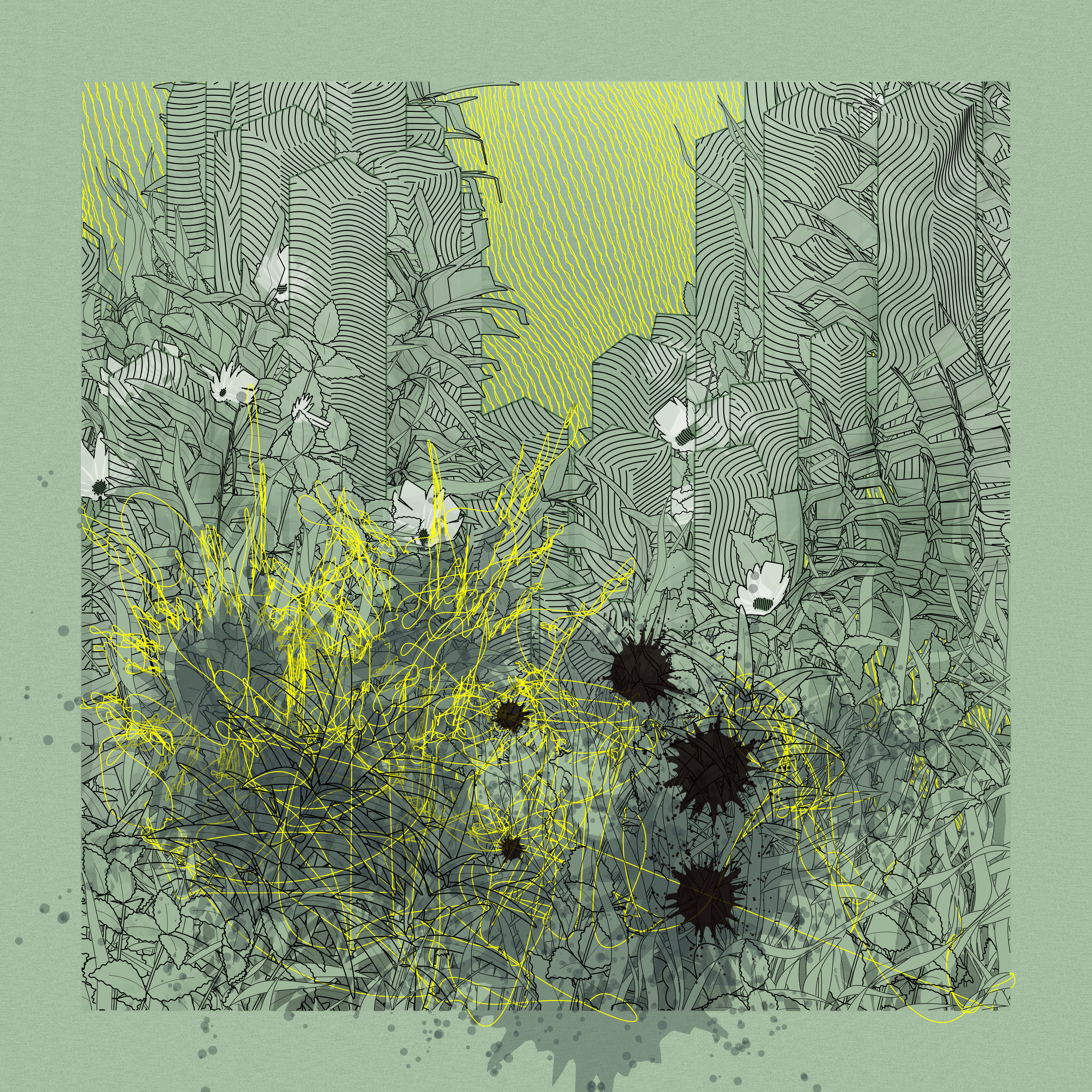 Landscape with Carbon Capture #7820