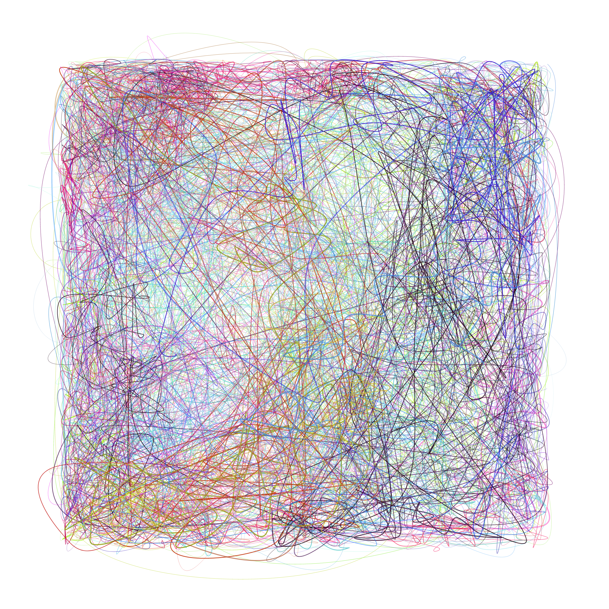 Scribbled Boundaries #578