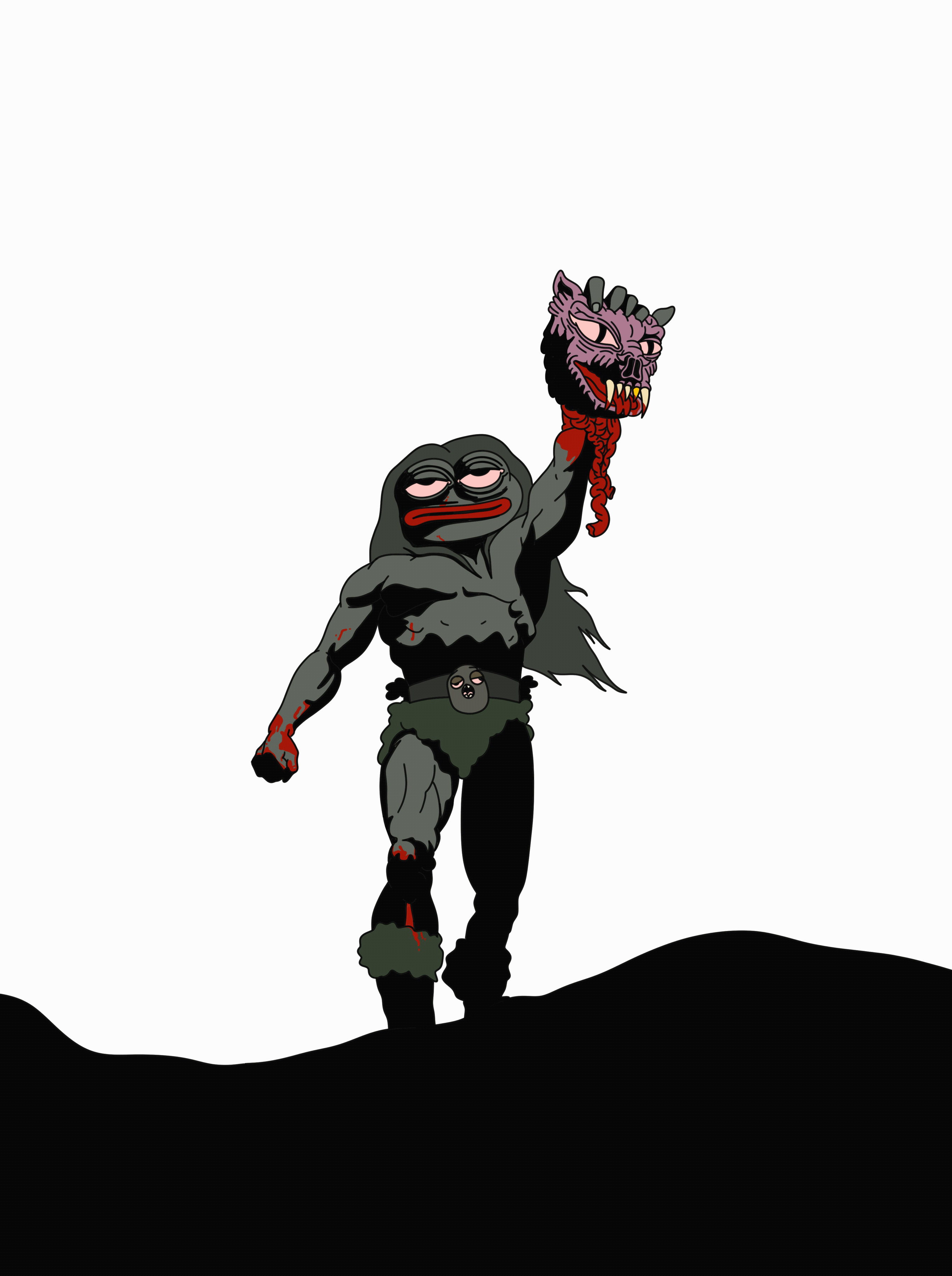 Savage Sword of Pepe I: Sic Transit Gloria Memedi