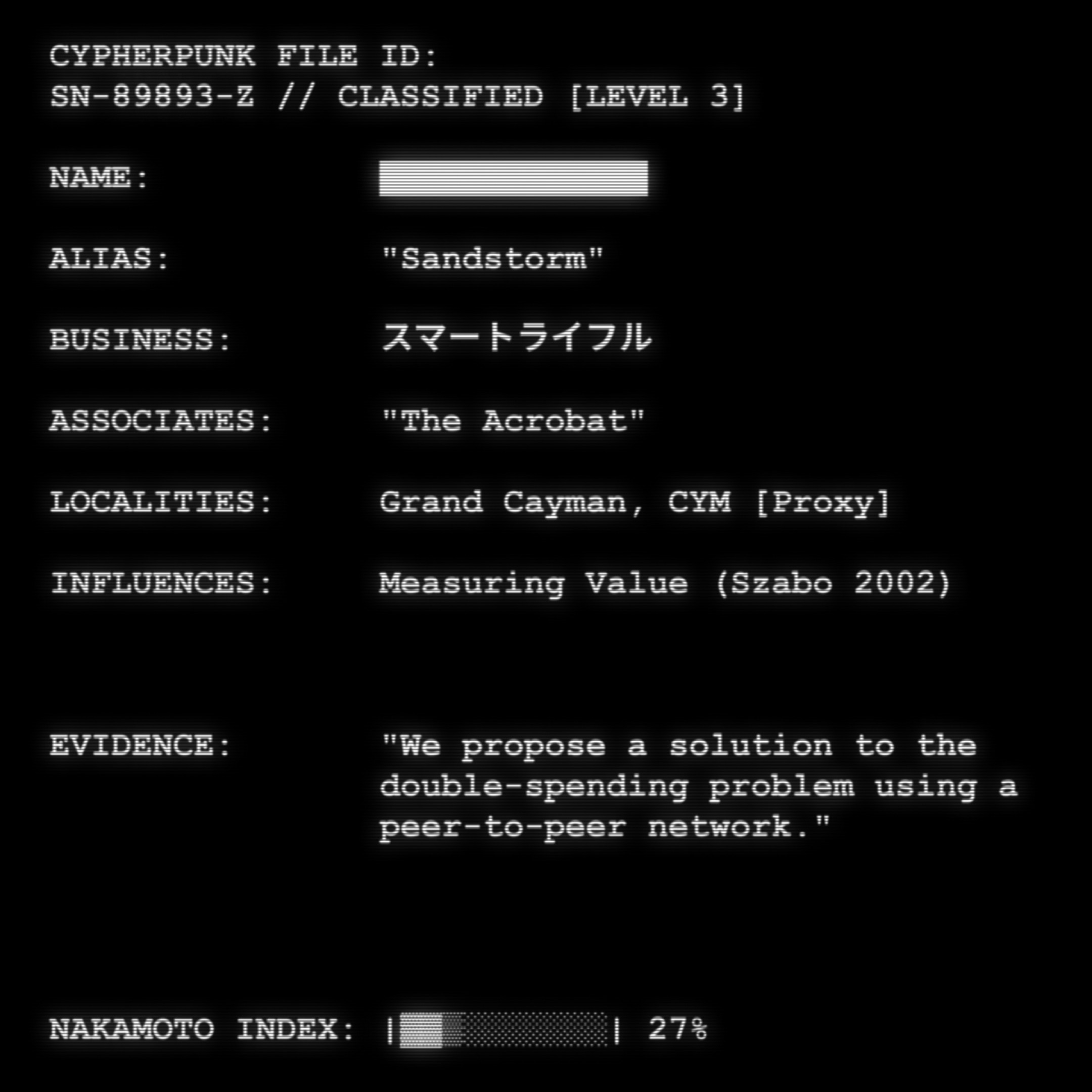 CYPHERPUNK FILES #5693