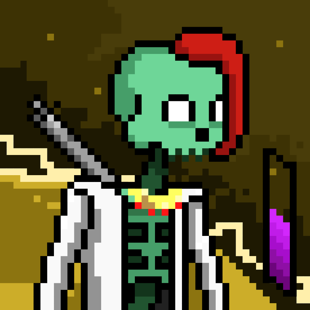 Ordinal Ladies Skull #2718