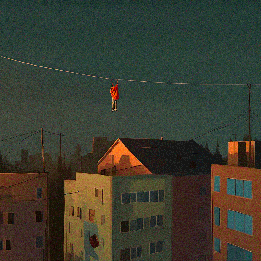 can't talk, I'm on the wire