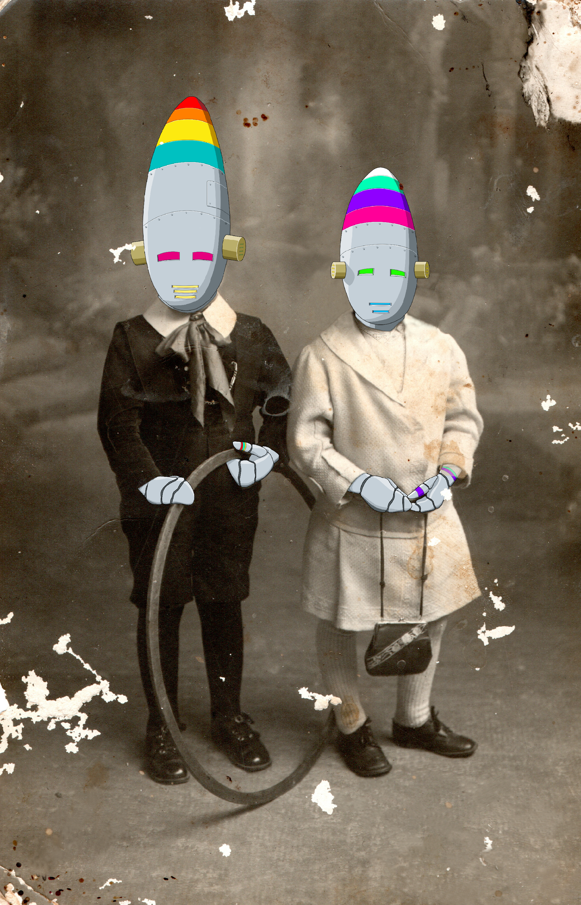 Colorful guests 758 - Two brothers.