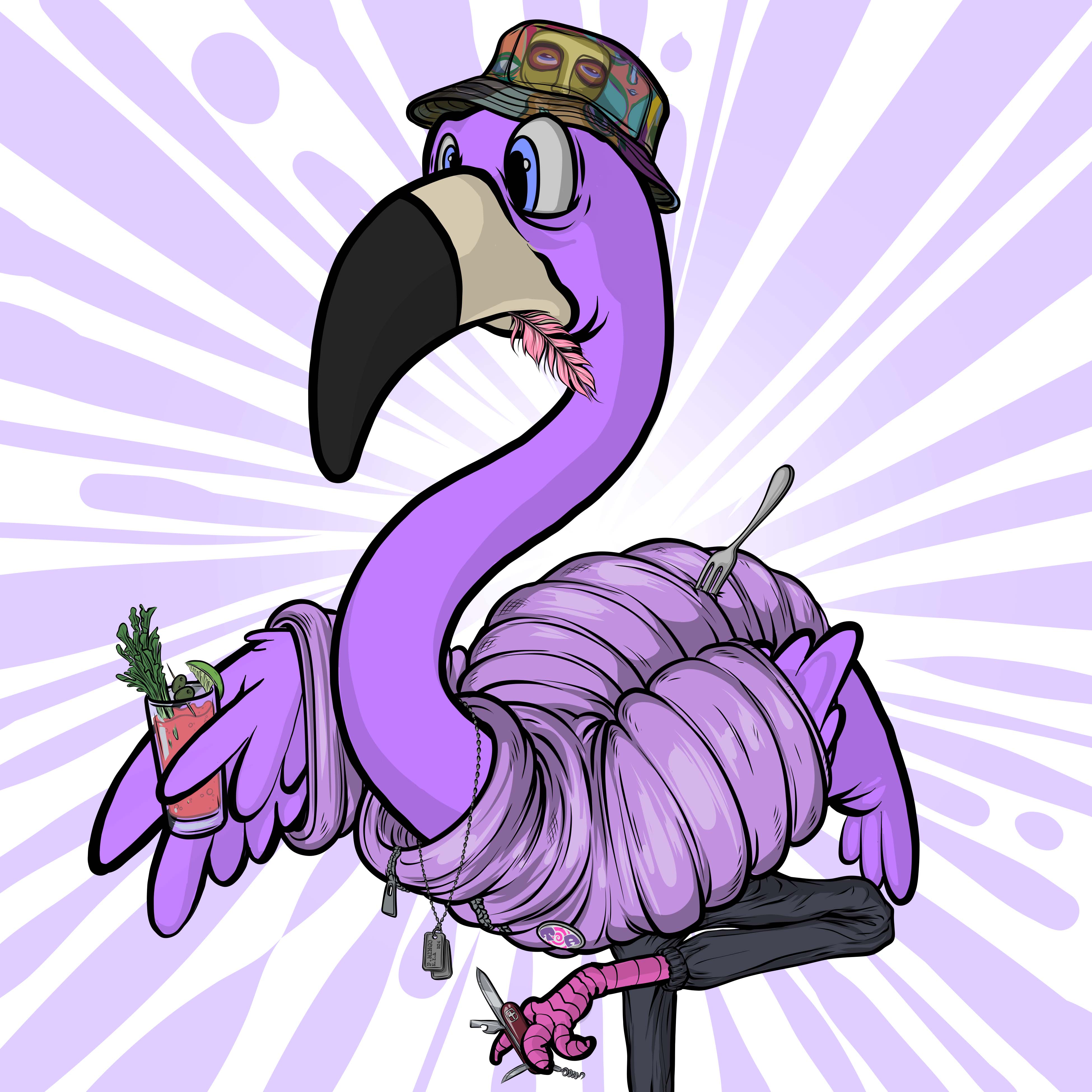 Pink Flamingo #2466