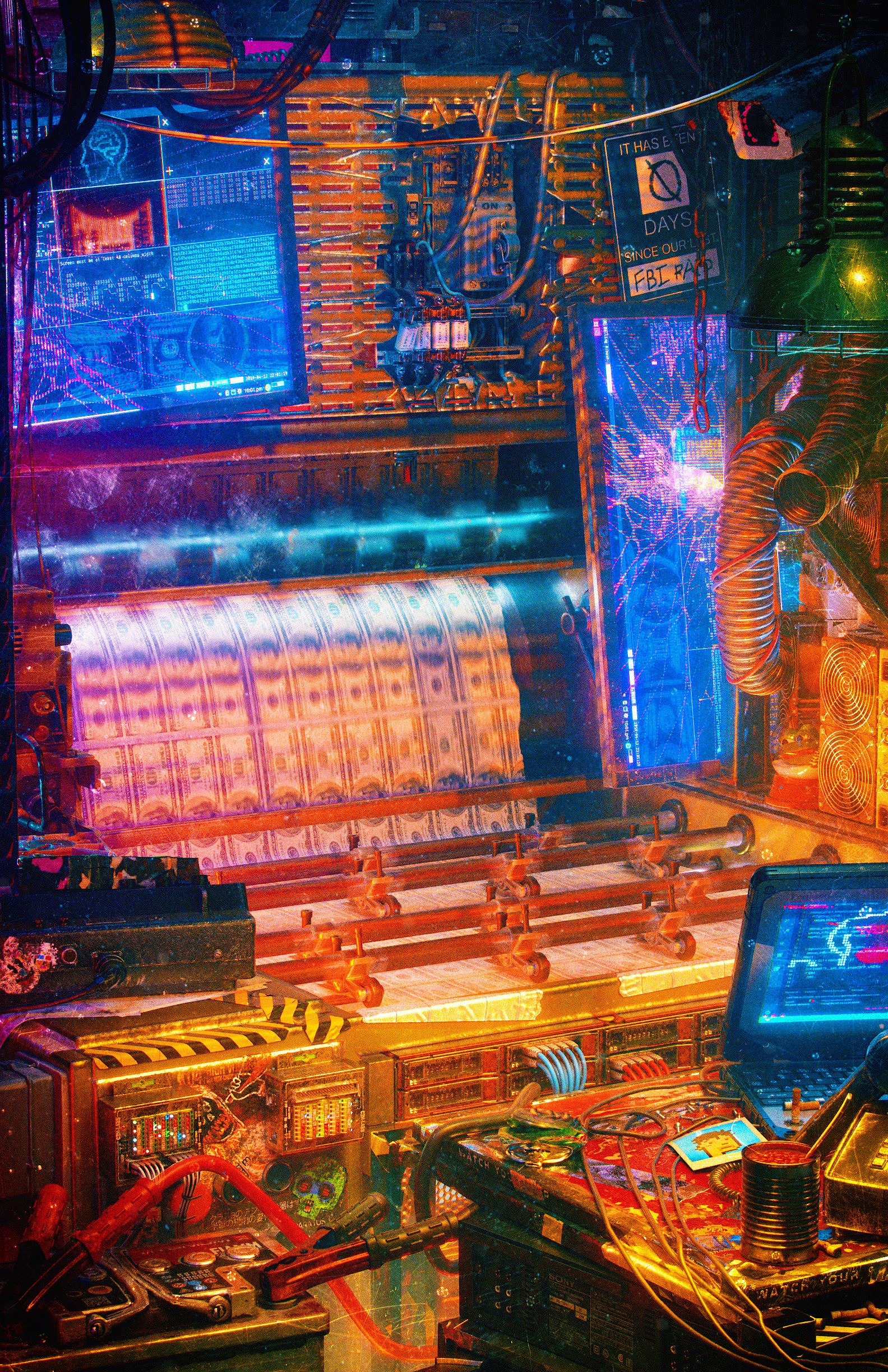 M0N3Y PR1NT3R G0 BURNNNNNN.