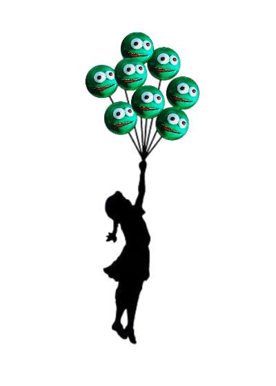 Balloons Muffin Pepe