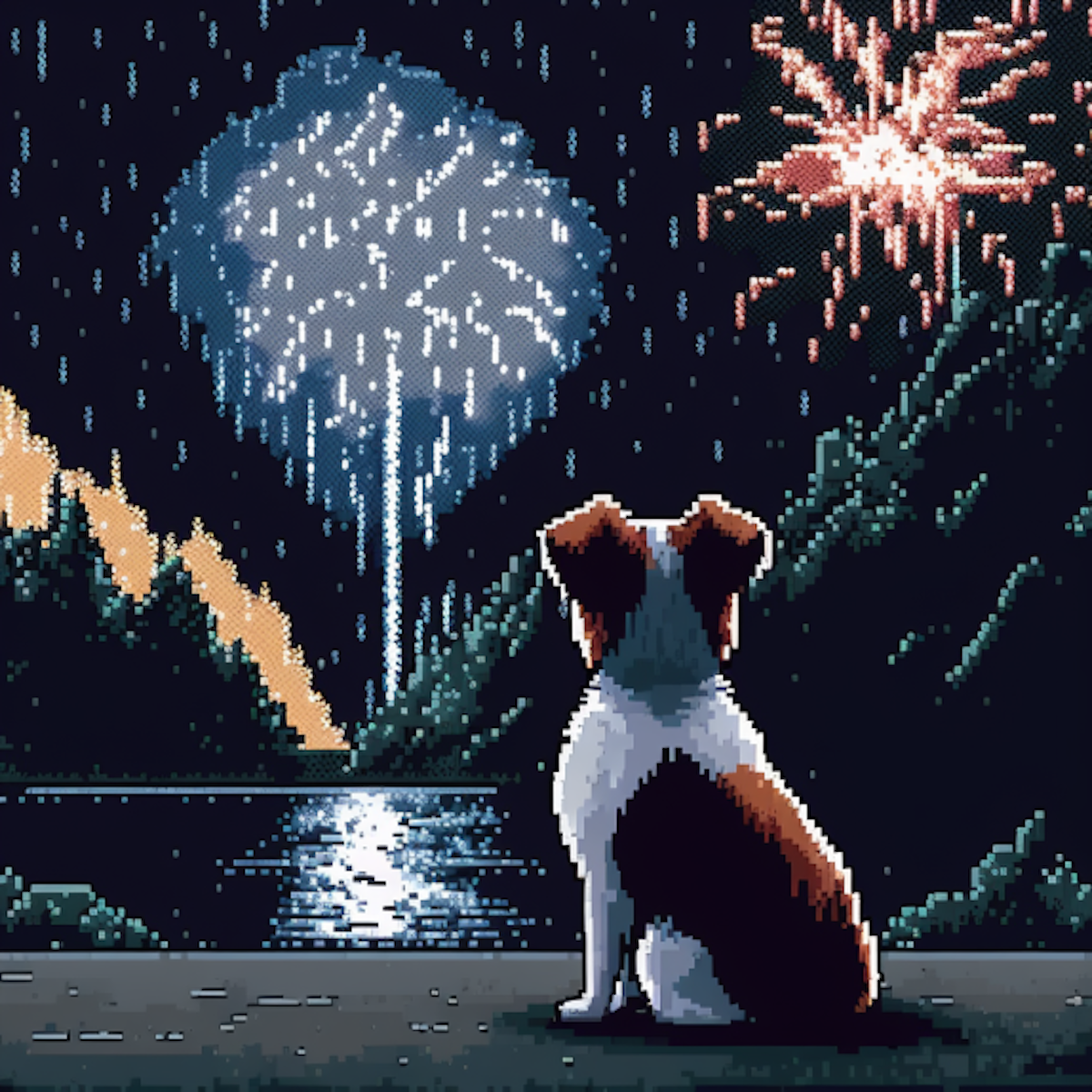 Pixel New Years #209