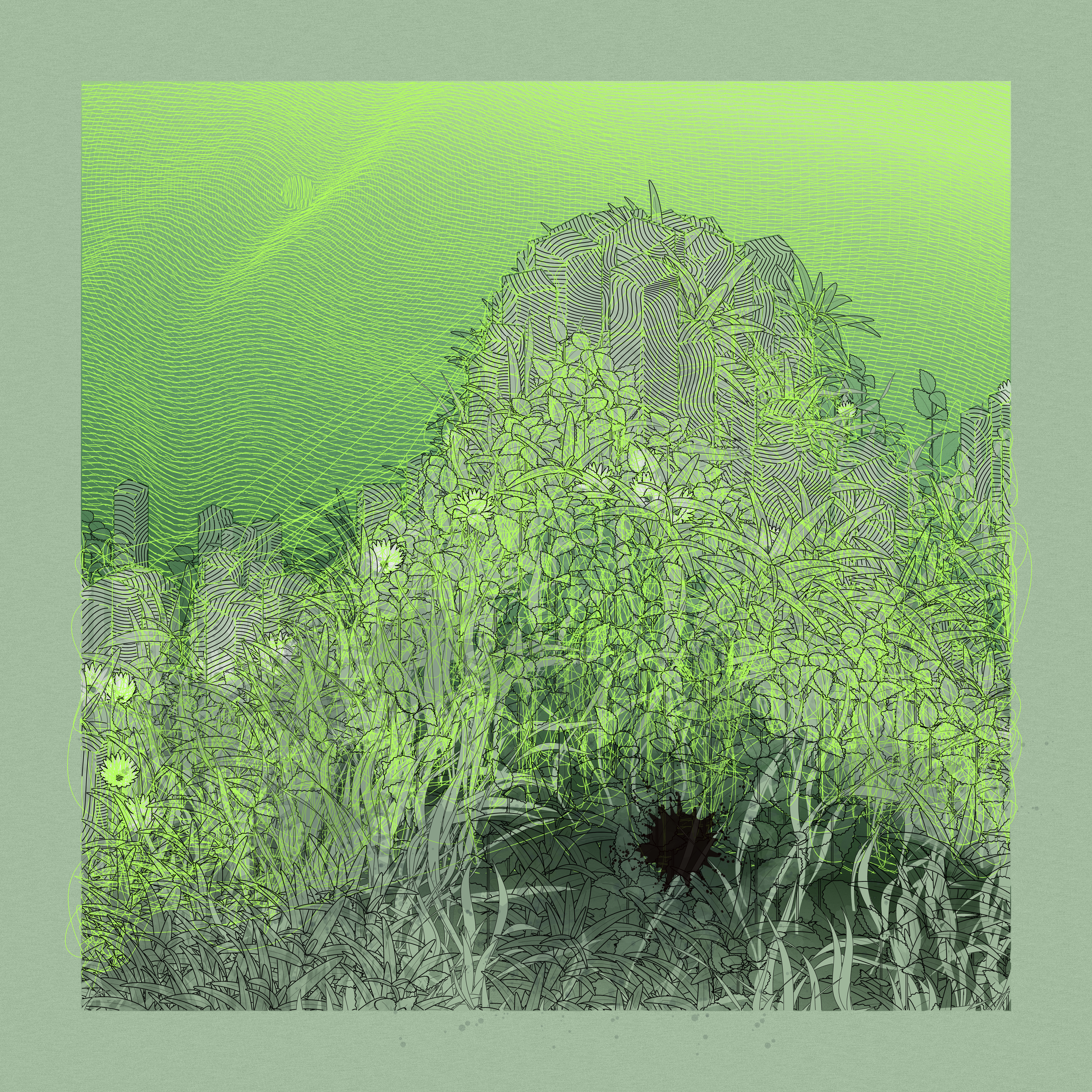 Landscape with Carbon Capture #8559