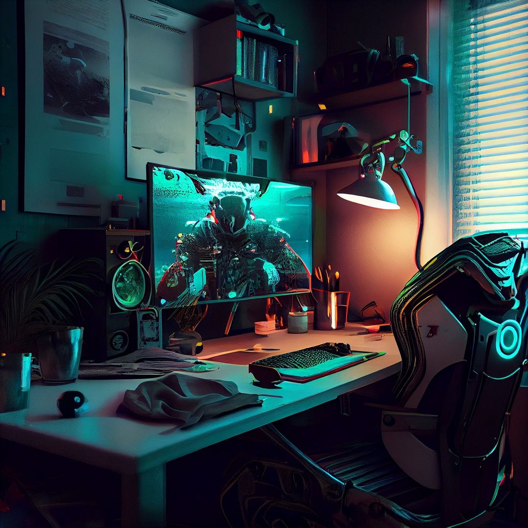 Cyber Flat-Game Room #28/50