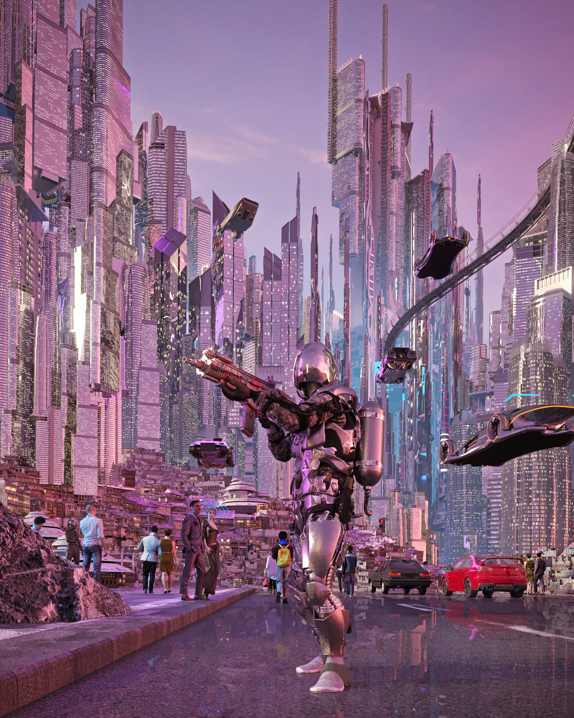 Galaxy Warrior #8694