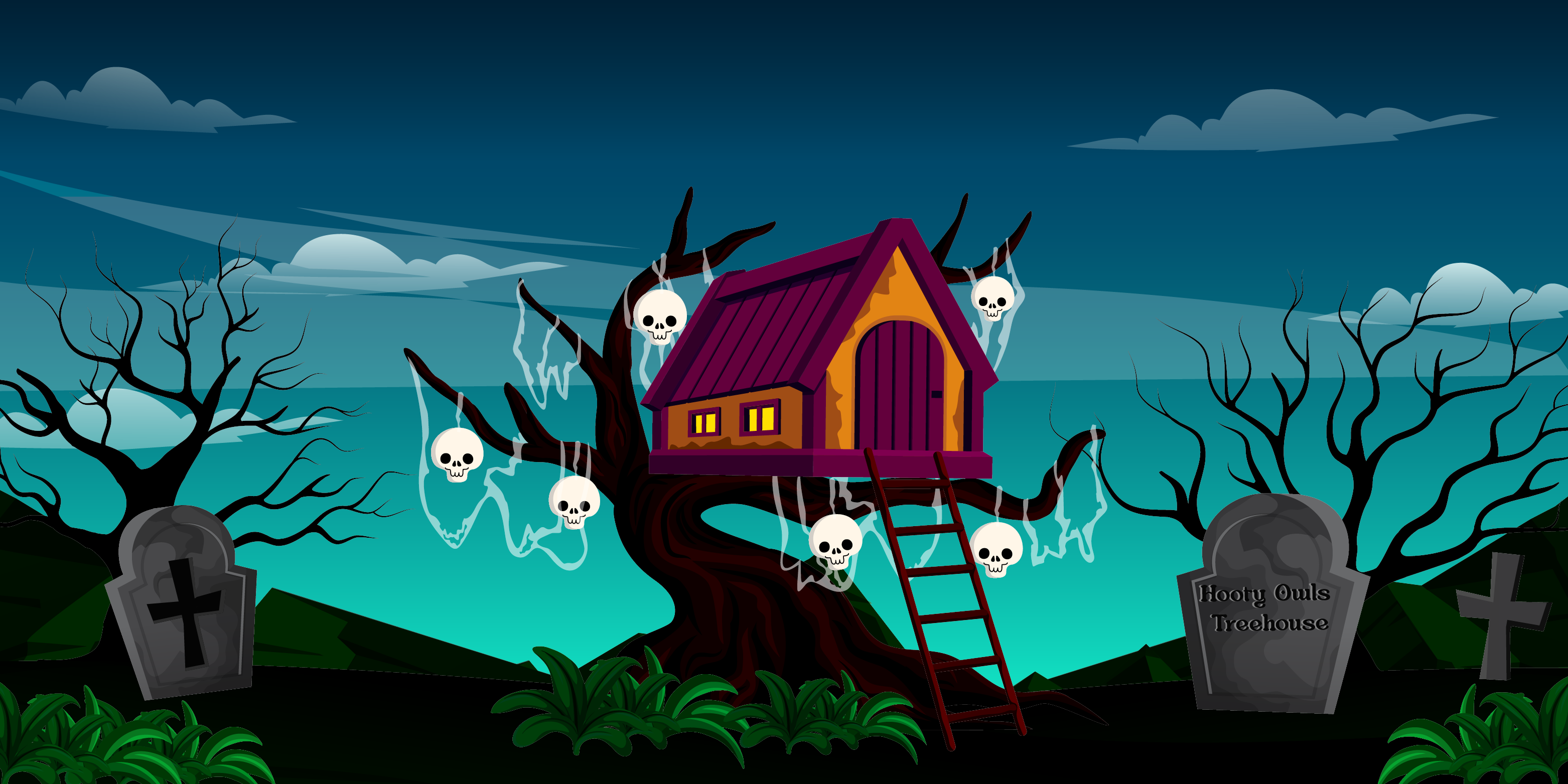 Hooty Owls Treehouse #2564