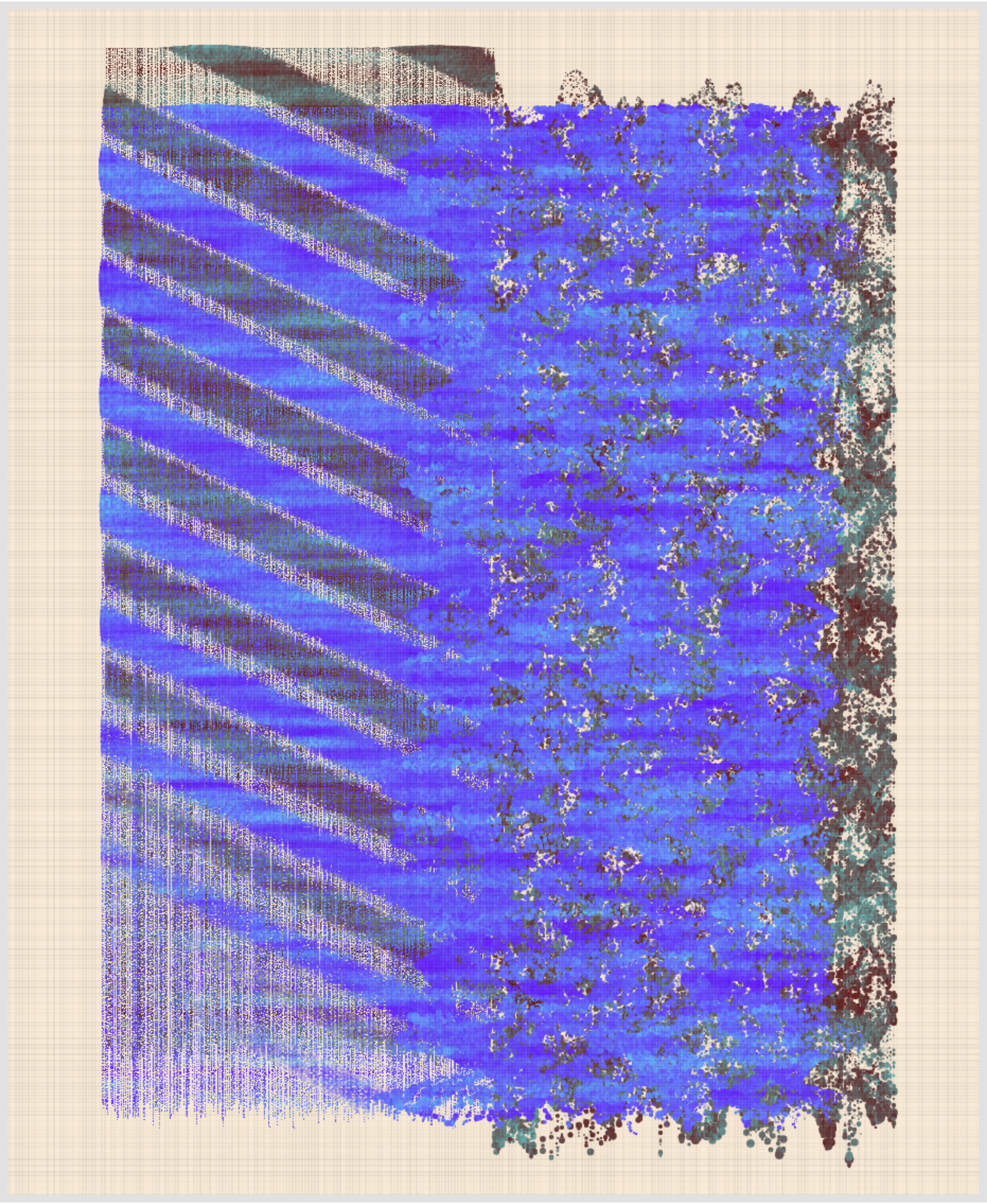 Stains on a Canvas #299