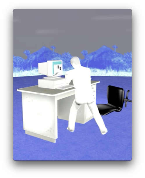 Office Space #7: Blue Grass, Artic Persona, Gray Skies