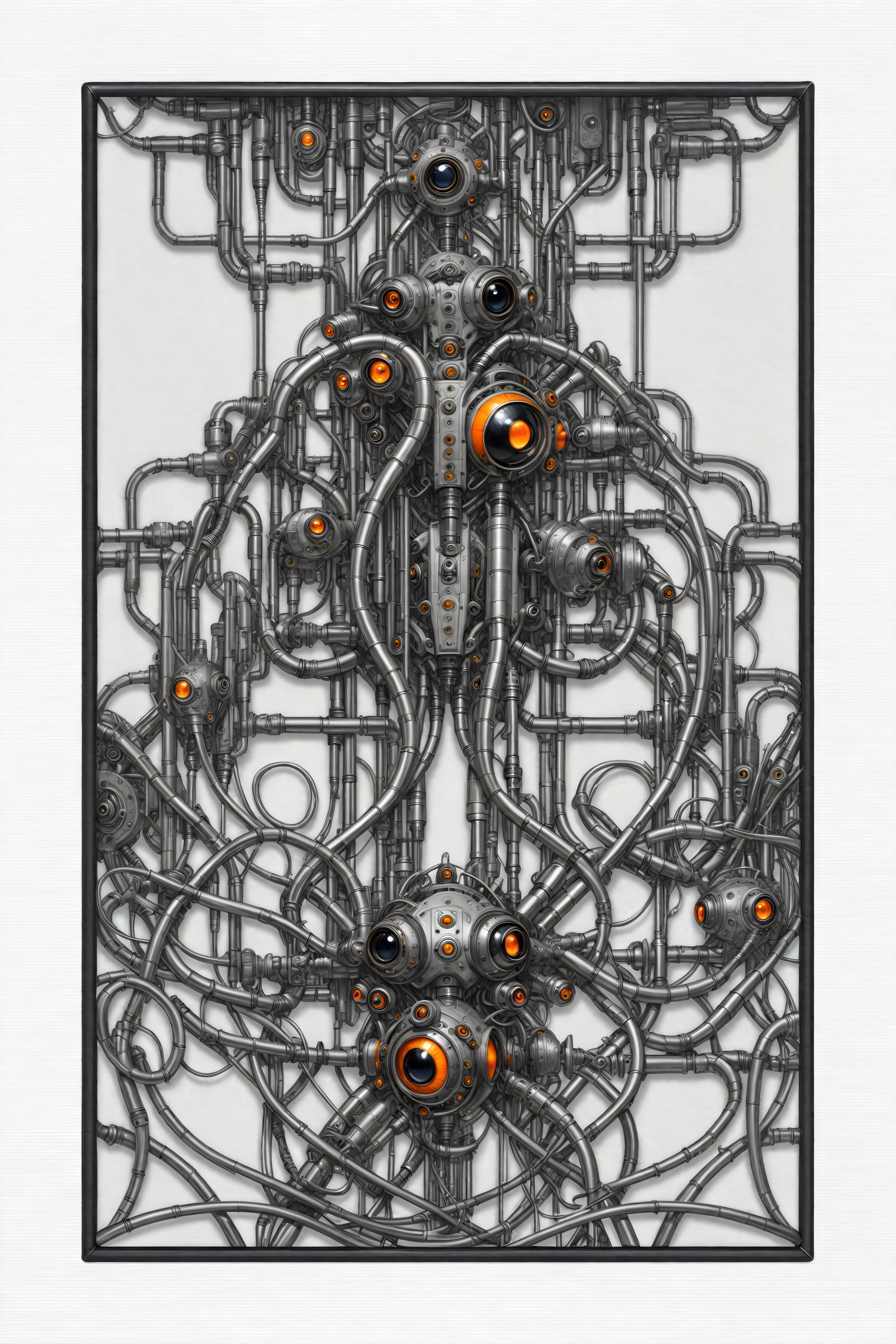 UBK #128 Orange Insects