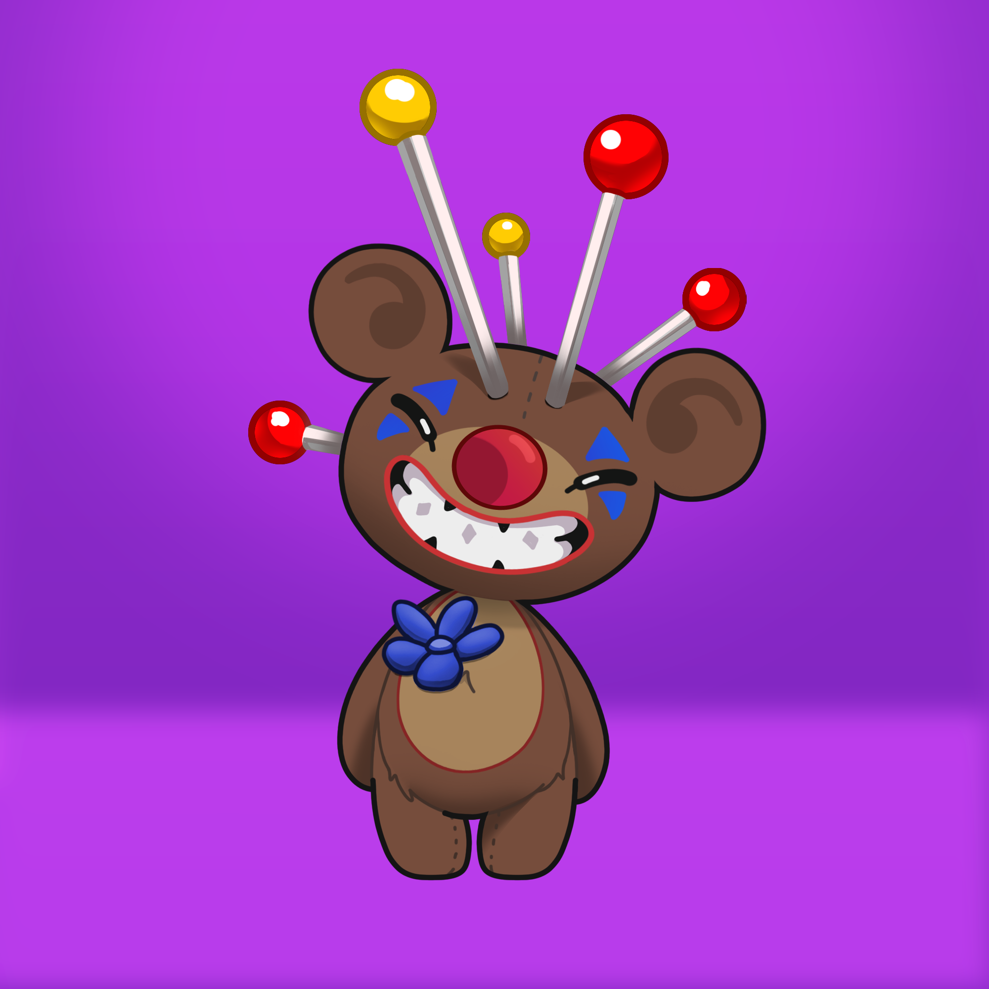 Evil Teddy Bear #4313