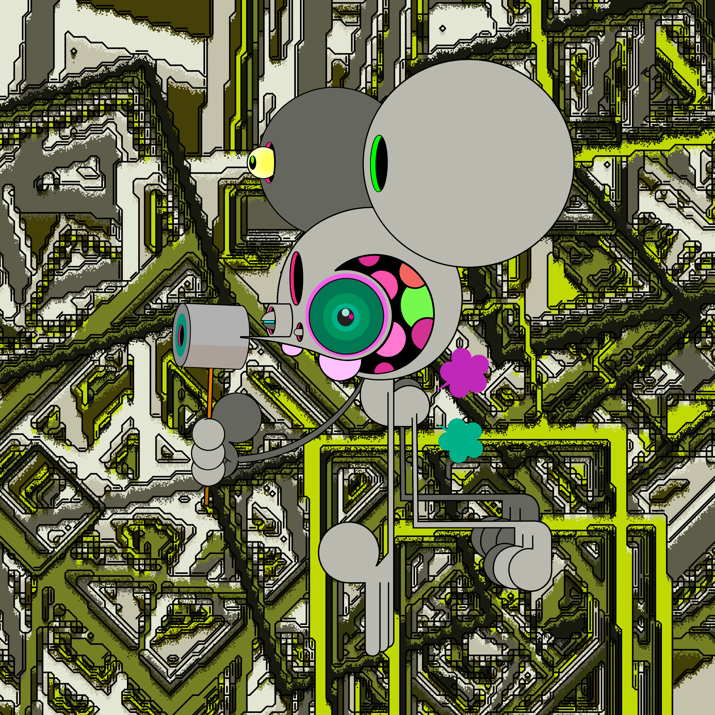 Neogen Space Monkeys #542