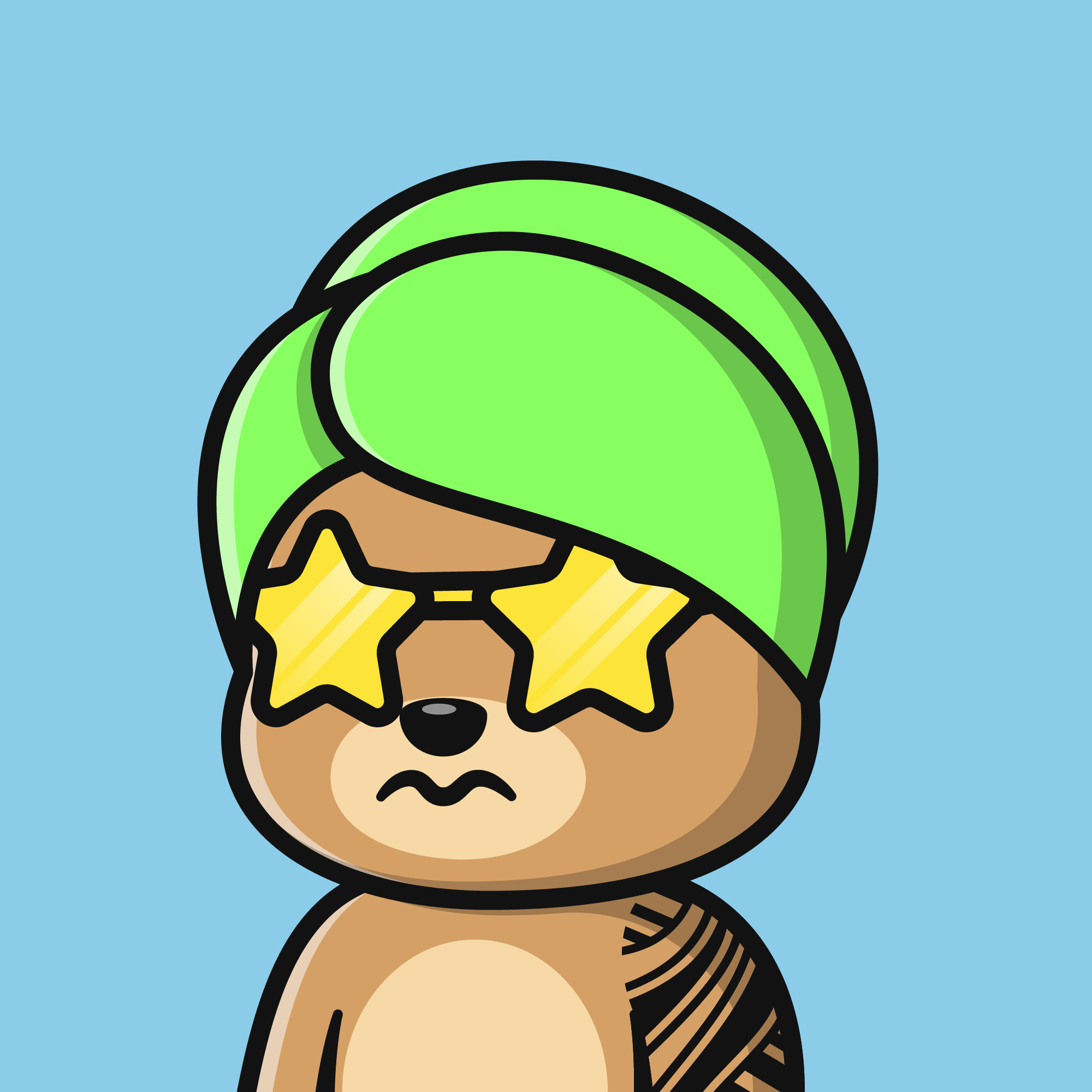 Summer Bear #6651