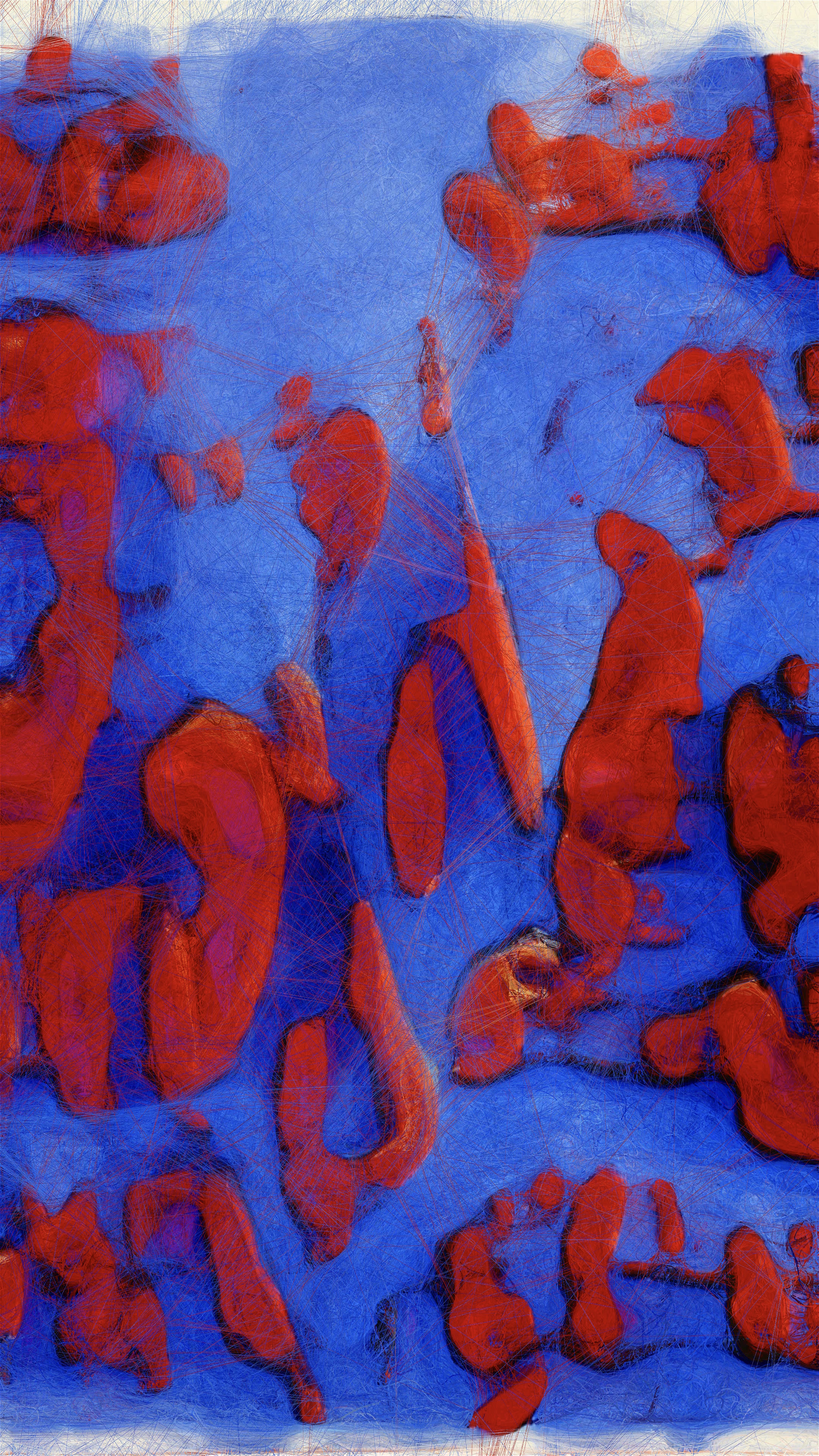 Unsupervised — Machine Hallucinations — MoMA Dreams — I #51