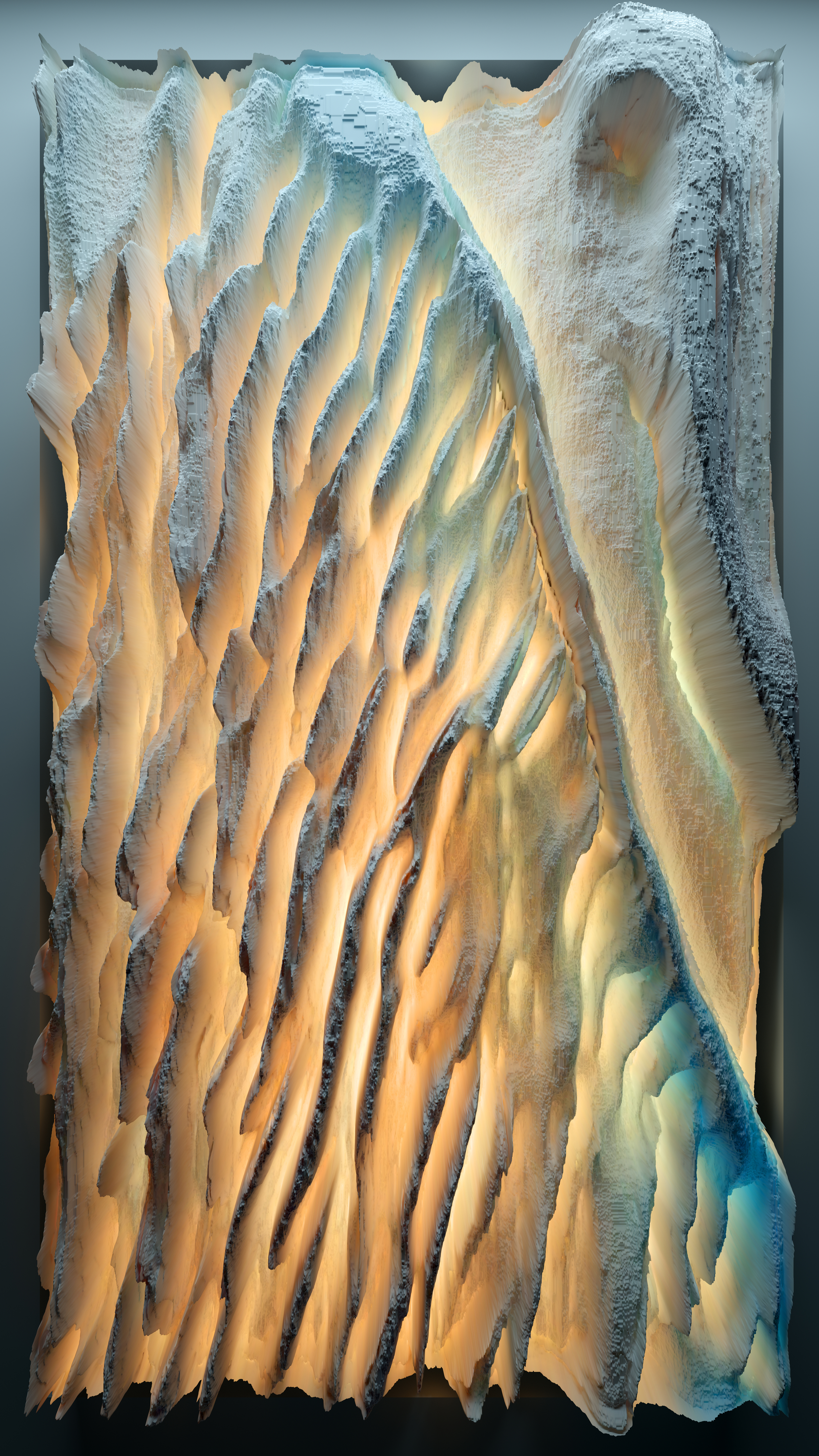 MACHINE HALLUCINATIONS : MARS LANDSCAPES - D #11/30