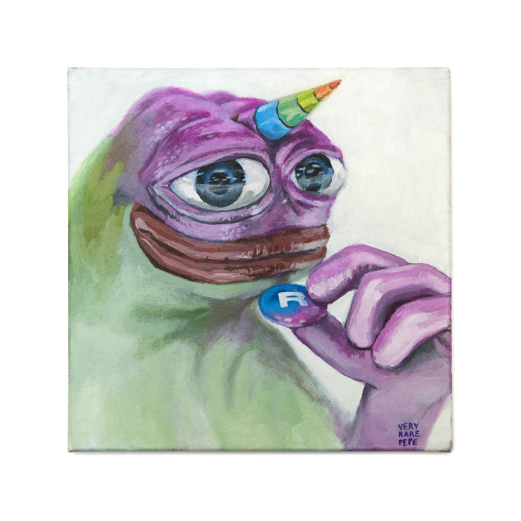 Rari Pepicorn. Painting on canvas.