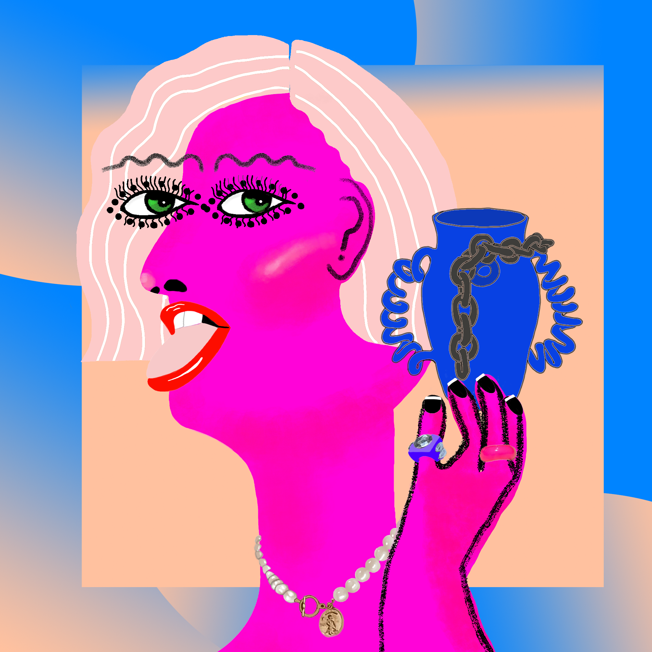 Women with Vases #57