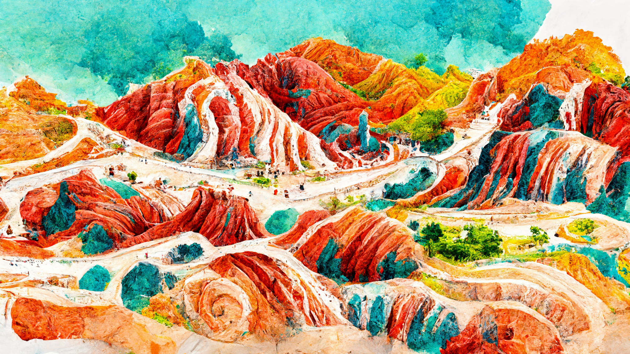 Zhangye Danxia Geopark