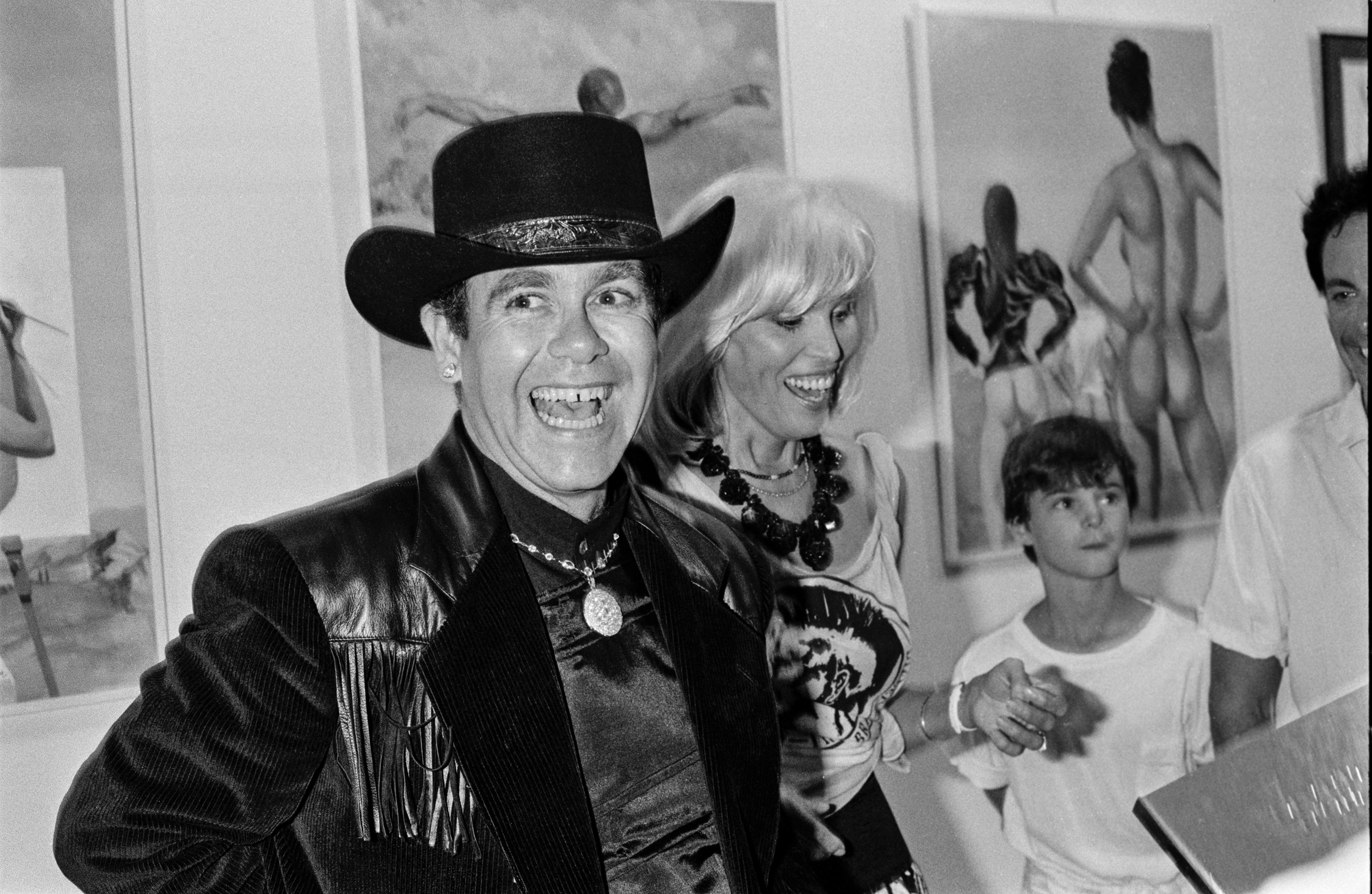 128 - Elton John and Amanda Lear, 1979