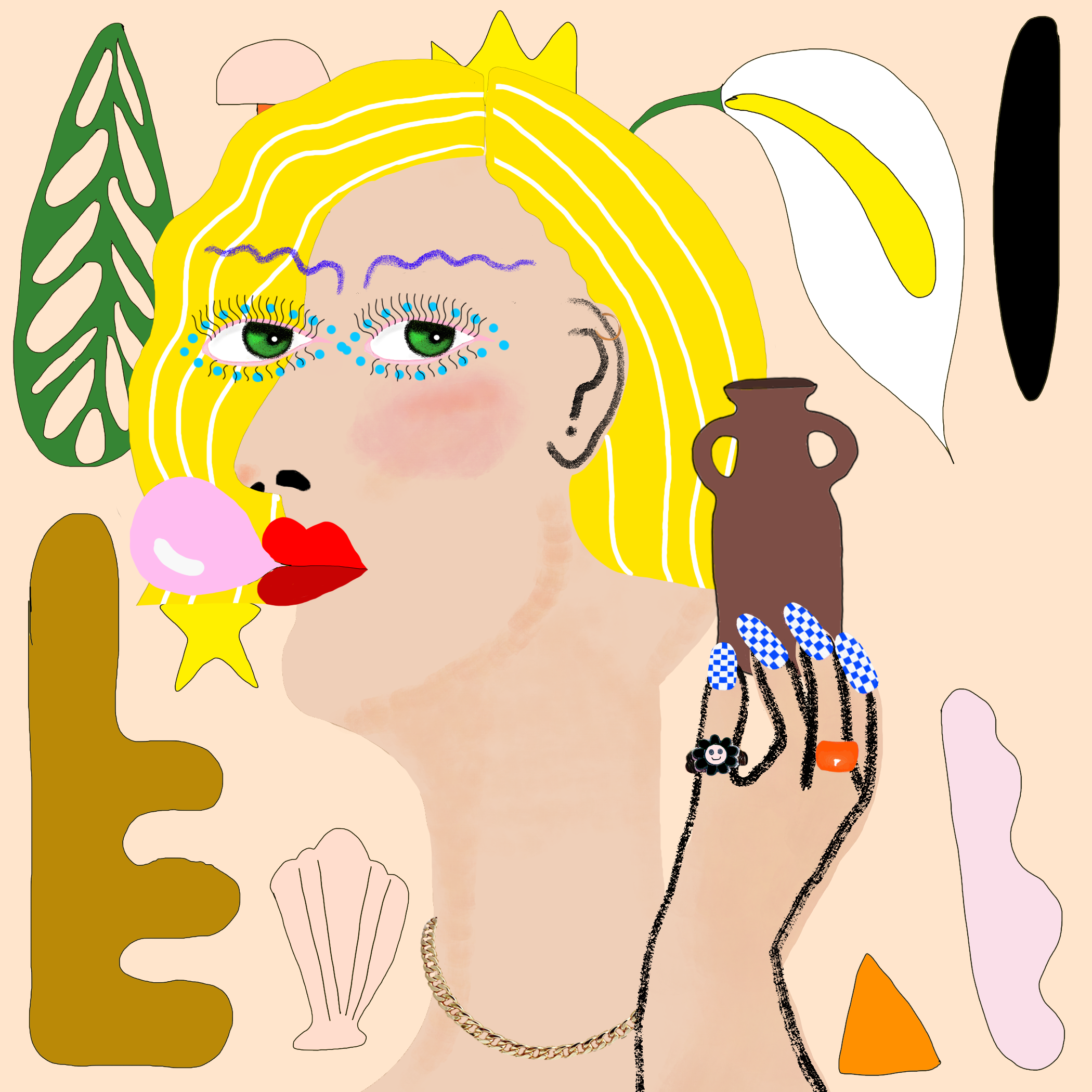 Women with Vases #97