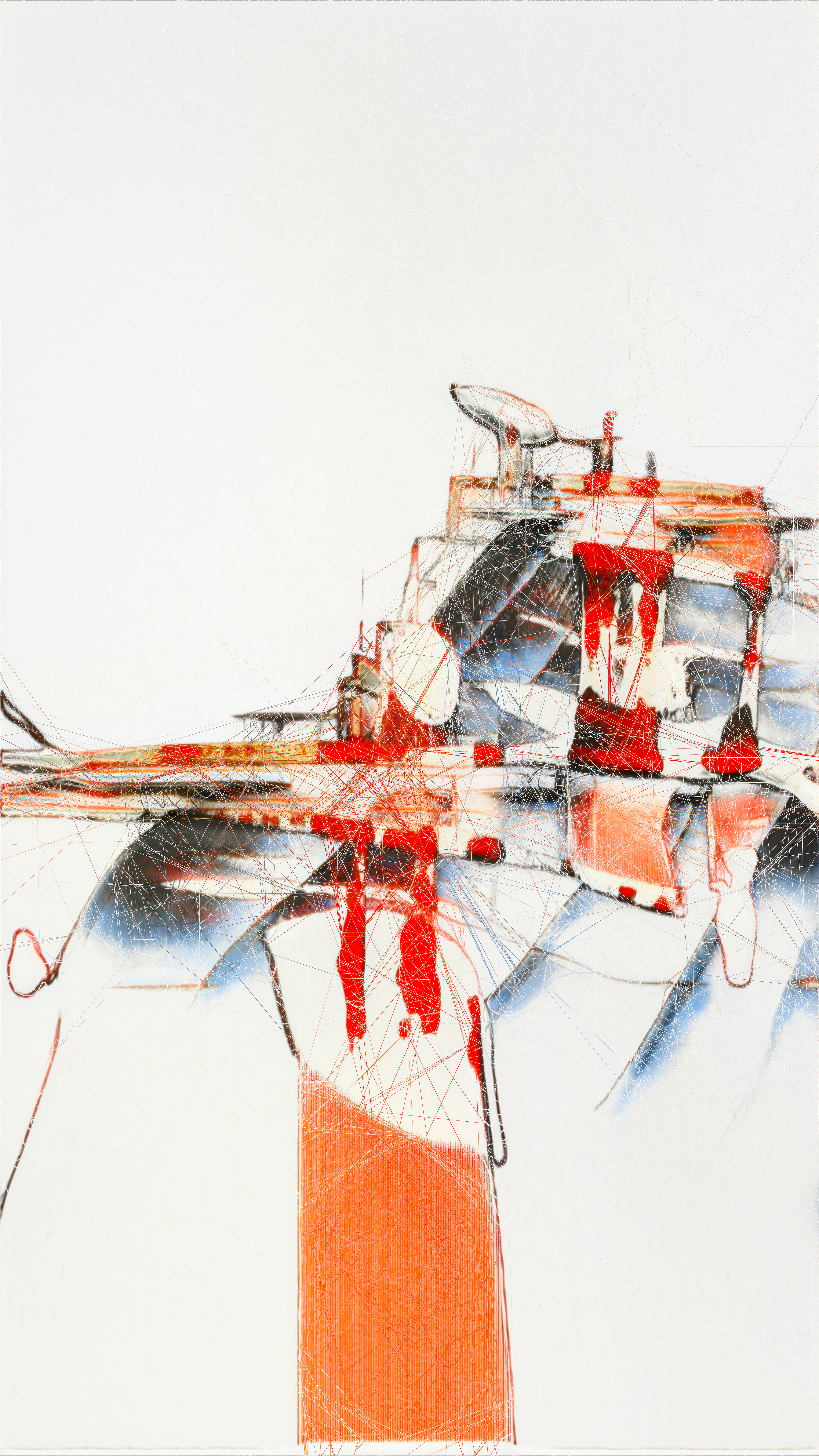 Unsupervised — Burned — Machine Hallucinations — MoMA Dreams #15