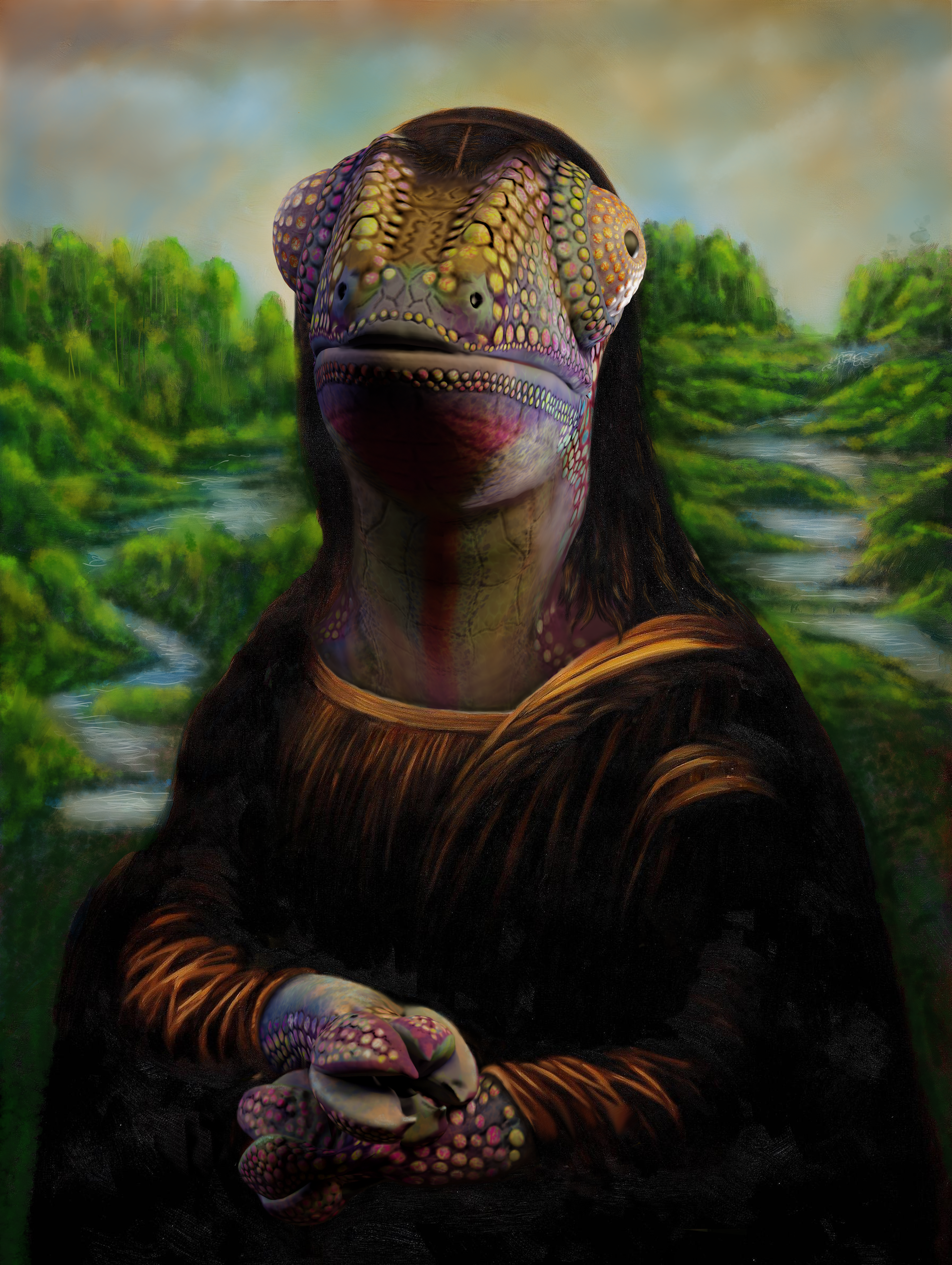 The Mona Lizard #28/36