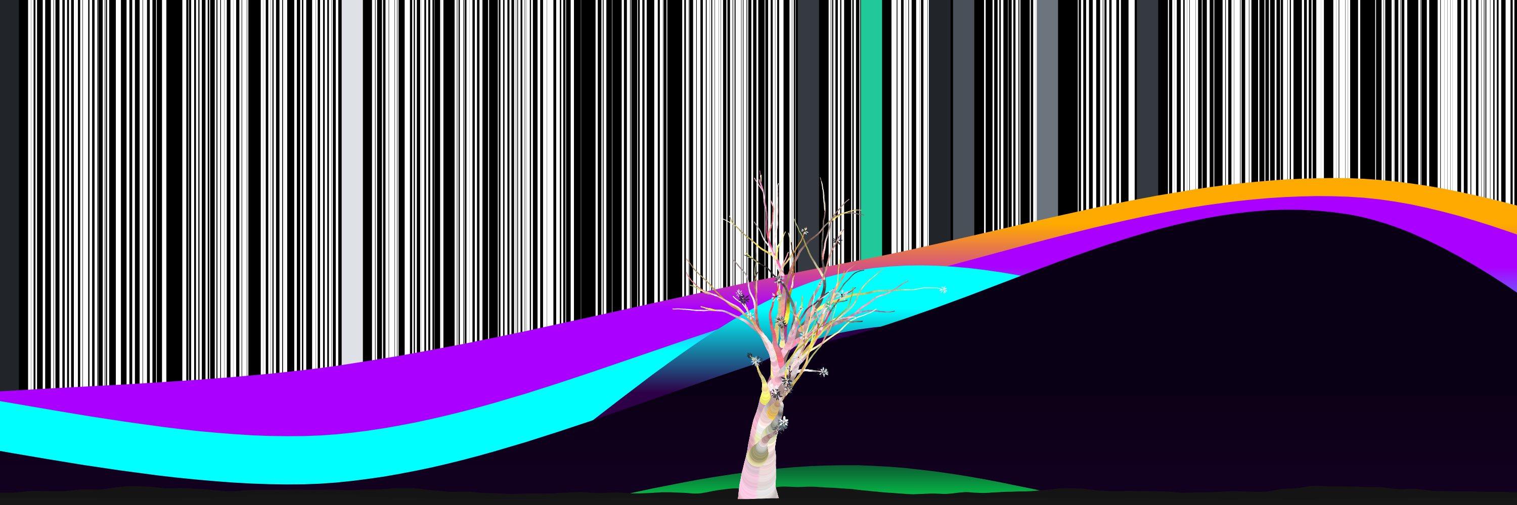 Coded Flowering Banner #092