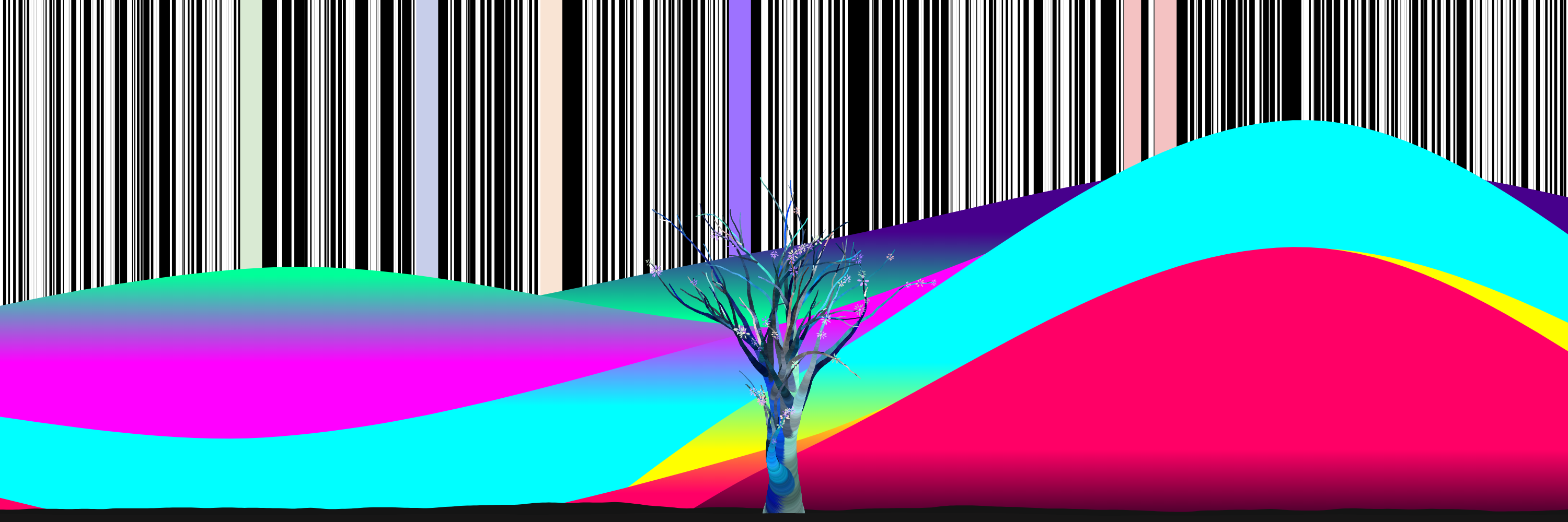 Coded Flowering Banner #013