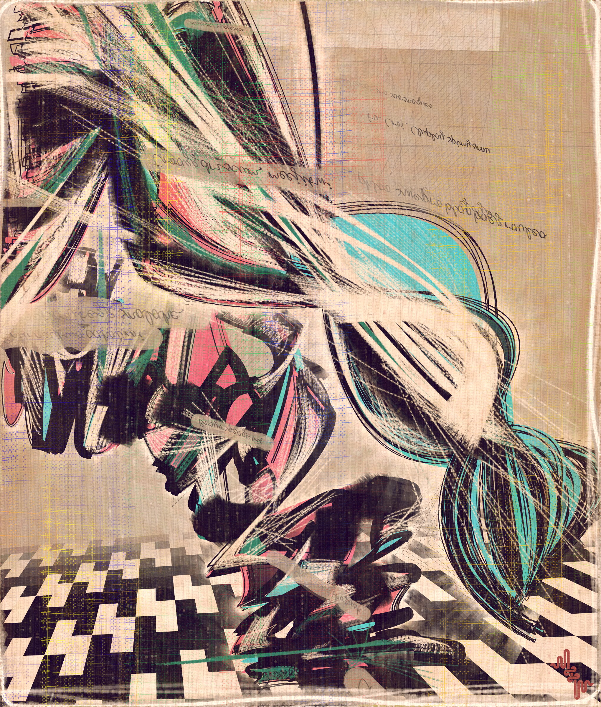 Amplitudes of Canvas #50