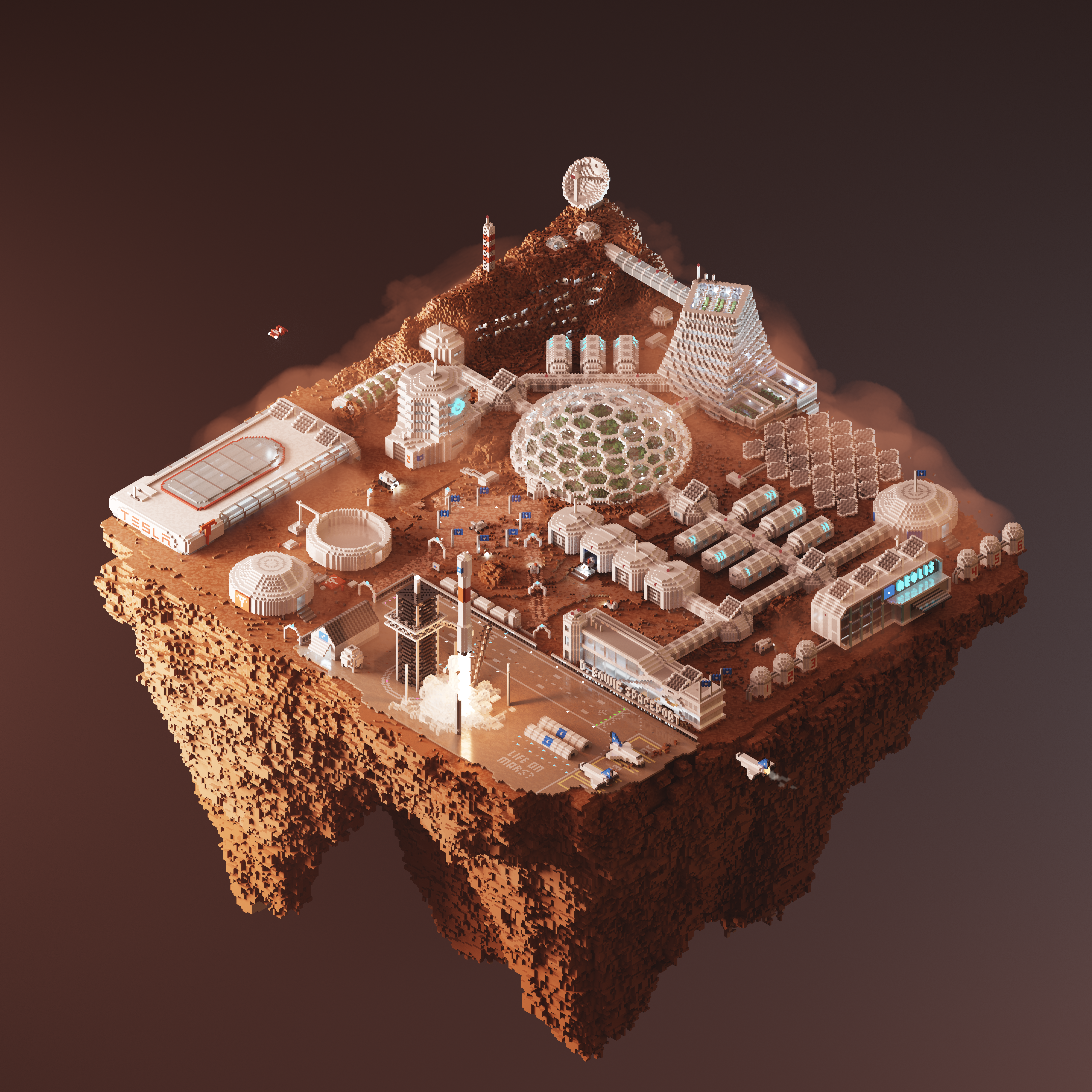 CryptoCities #073 - Mars 2032