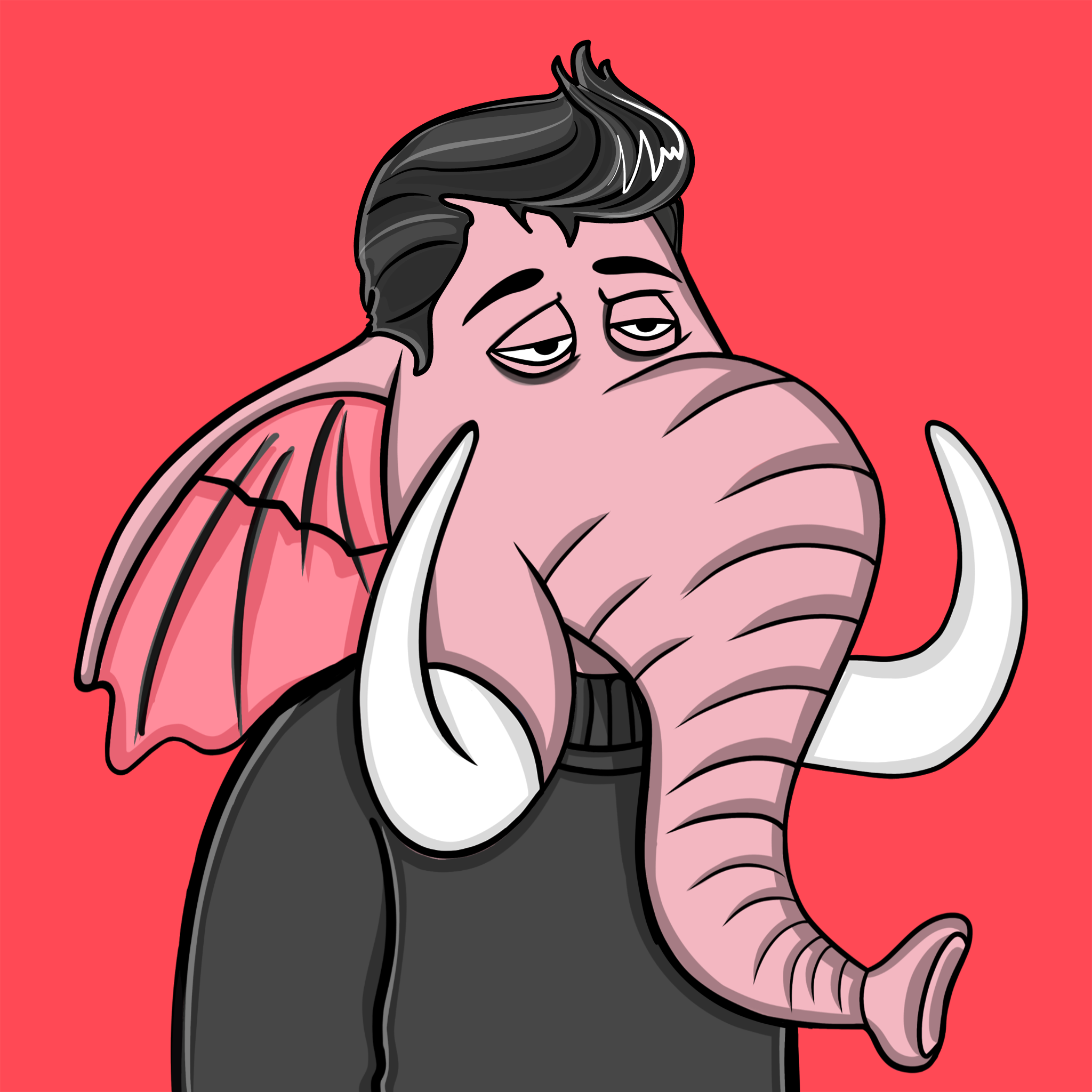 Untamed Elephant #3835