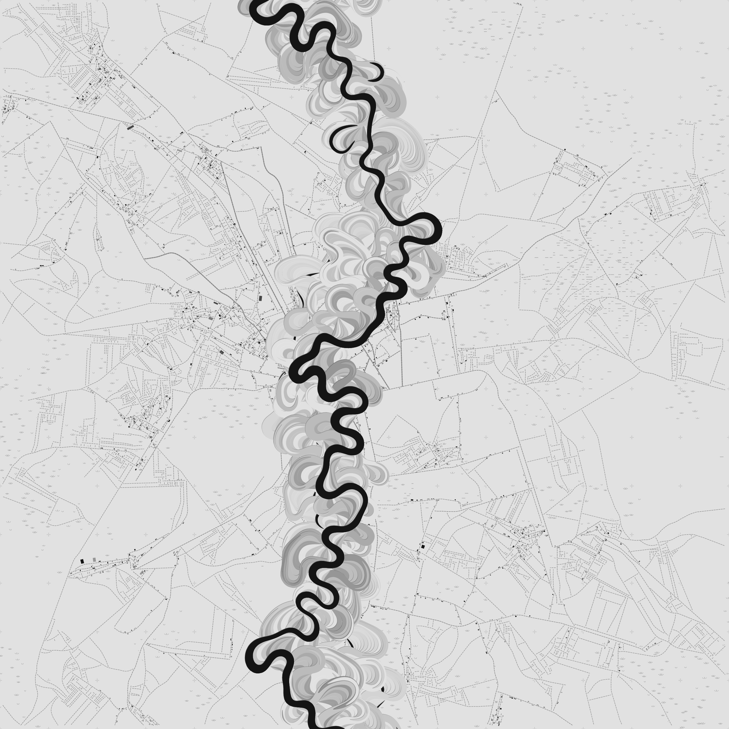 Ancient Courses of Fictional Rivers #894