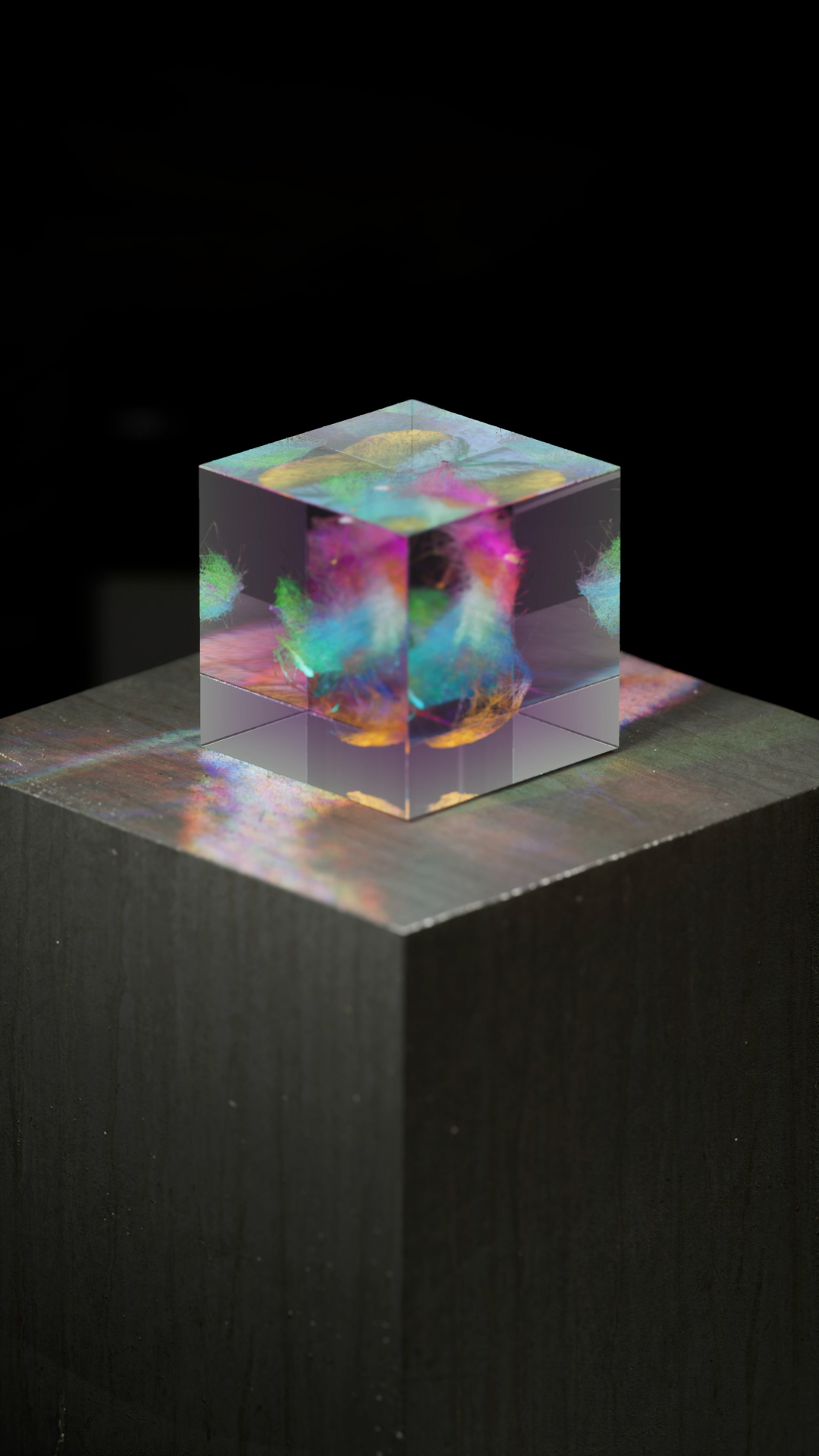 Unsupervised — Burned — Data Universe — MoMA — 3D #4