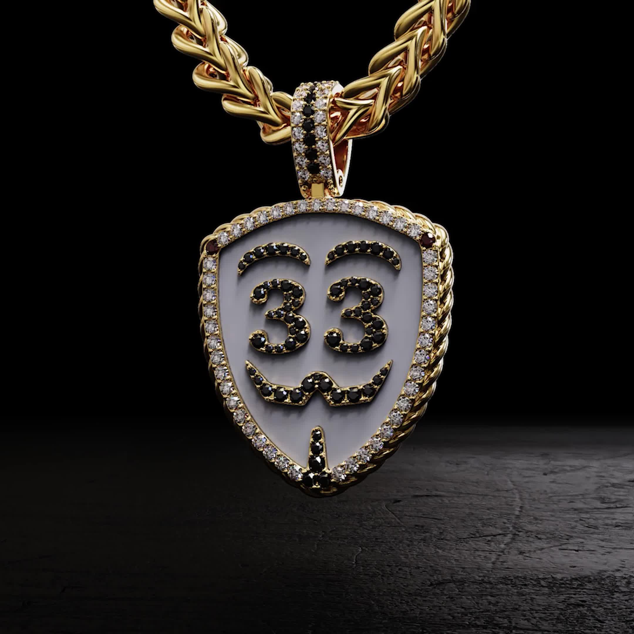 33 Family Diamond Pendant (Cryptojeweler) #13/33