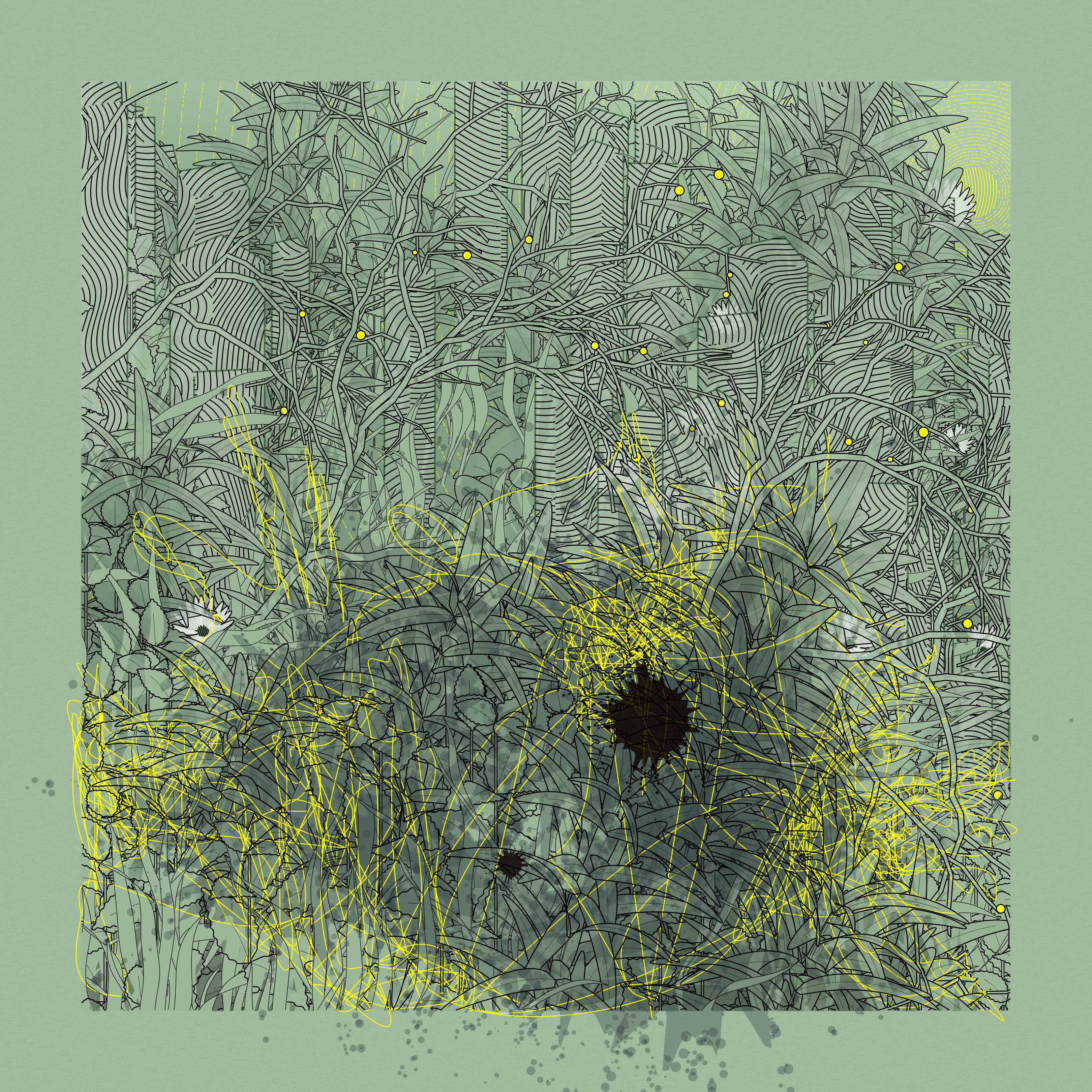 Landscape with Carbon Capture #3090