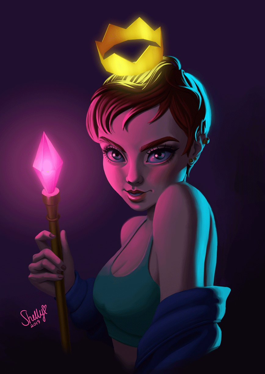 In a Crown
