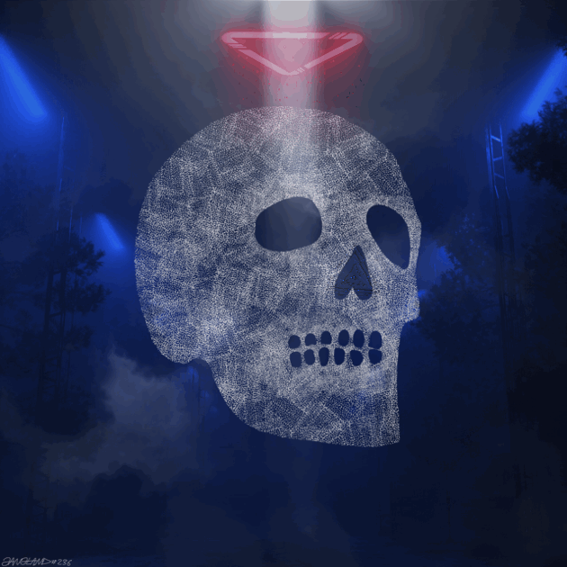 Gangland Skull #236 - by Eddie Gangland