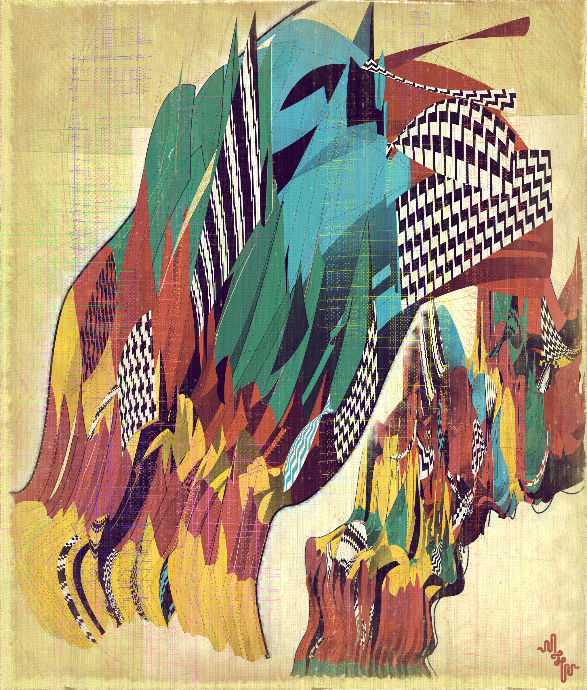 Amplitudes of Canvas #34